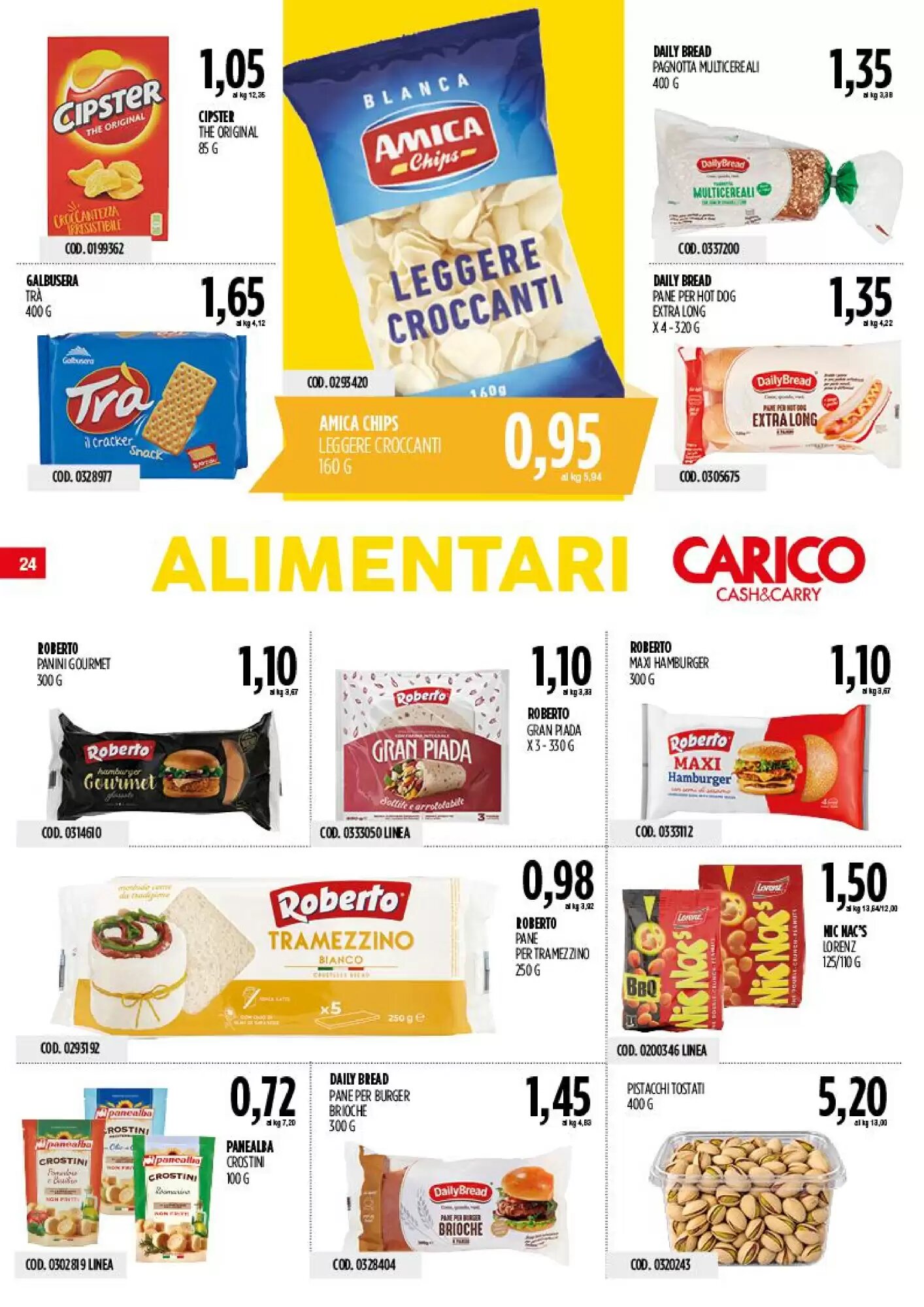 Volantino promozionale Carico Cash & Carry  valide dal 27/08/2026 - Pagina 24.