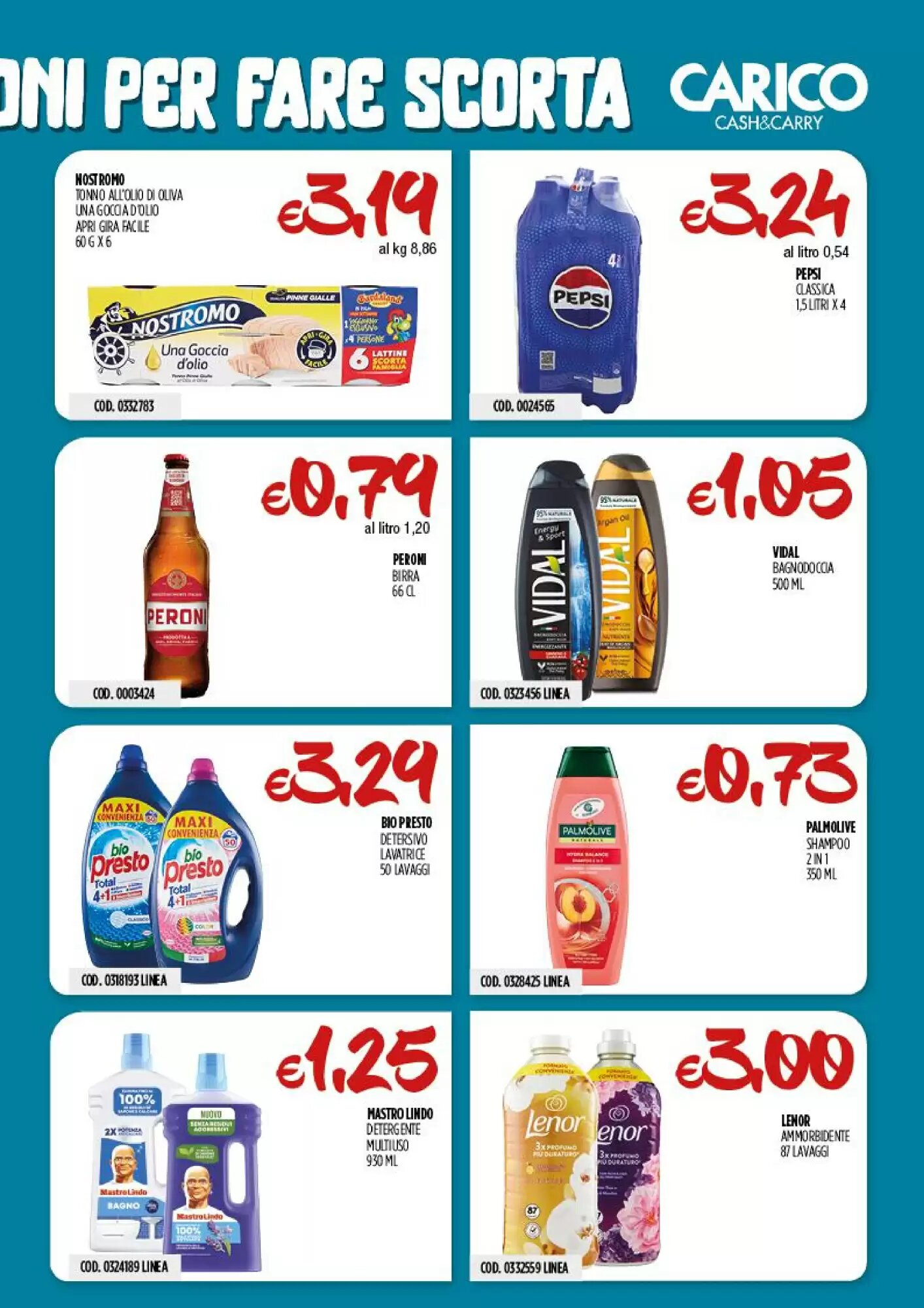 Volantino promozionale Carico Cash & Carry  valide dal 27/08/2026 - Pagina 3.