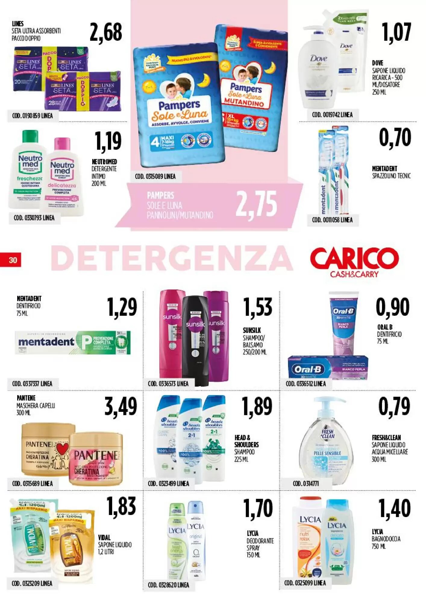 Volantino promozionale Carico Cash & Carry  valide dal 27/08/2026 - Pagina 30.