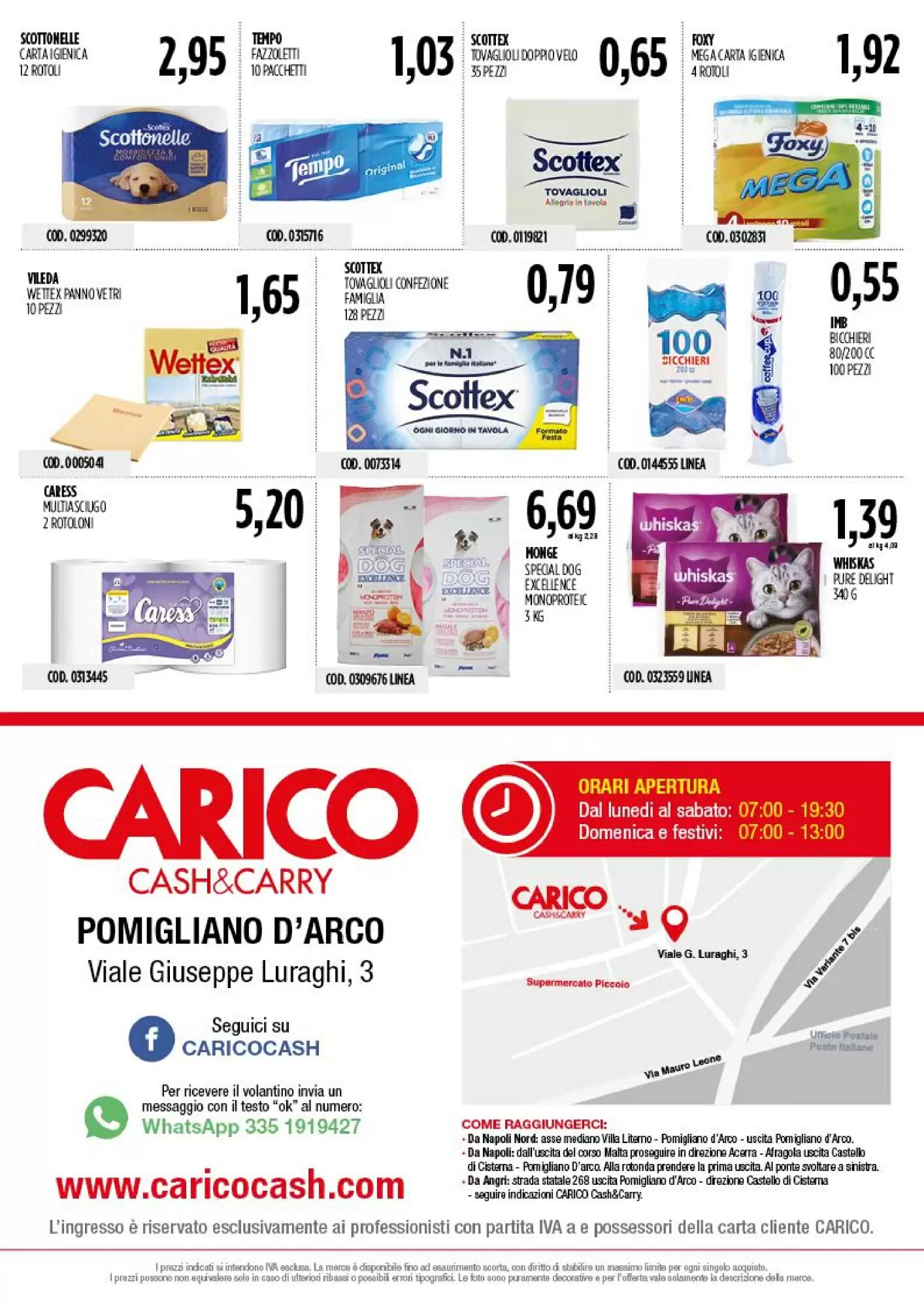 Volantino promozionale Carico Cash & Carry  valide dal 27/08/2026 - Pagina 32.
