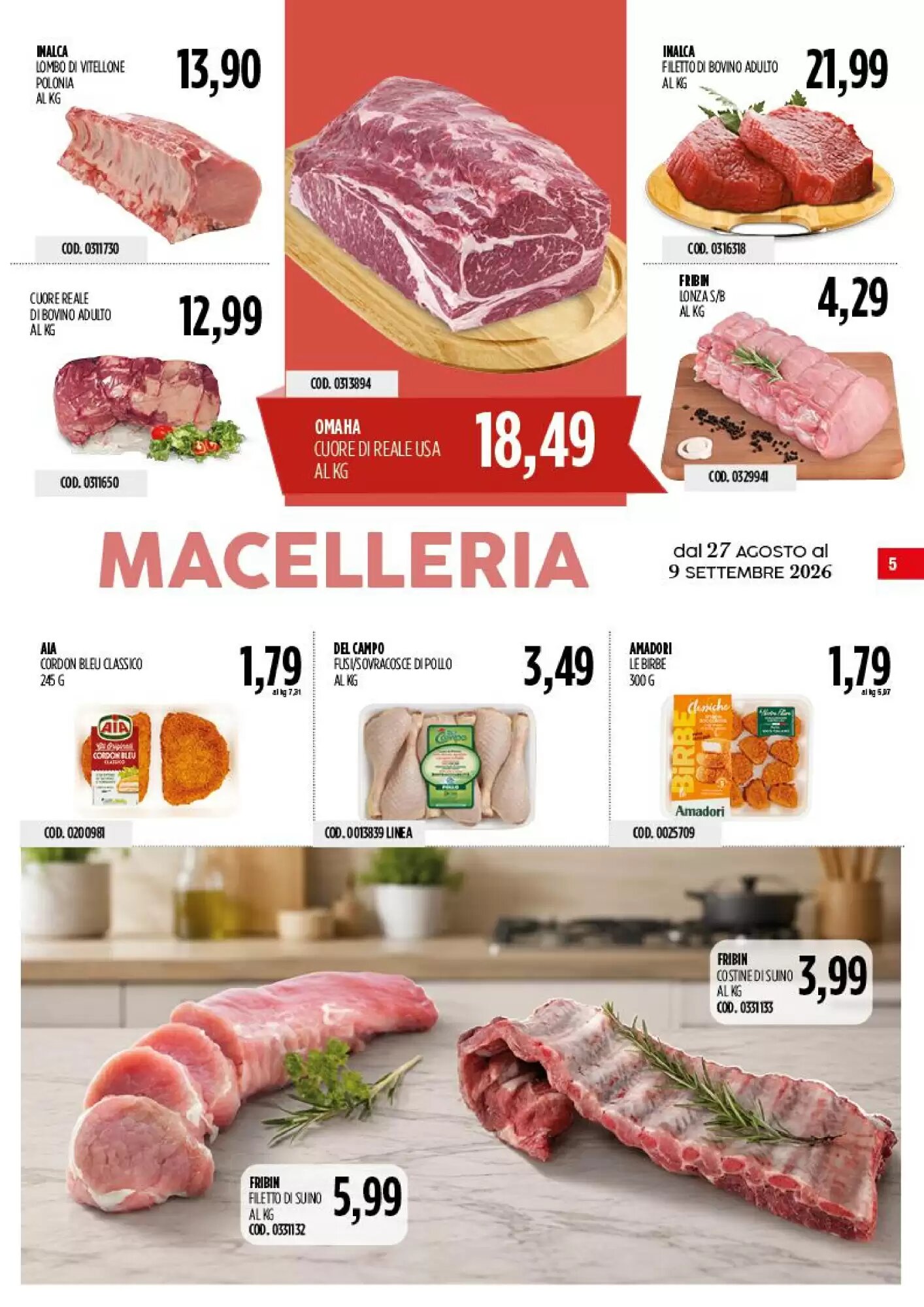 Volantino promozionale Carico Cash & Carry  valide dal 27/08/2026 - Pagina 5.