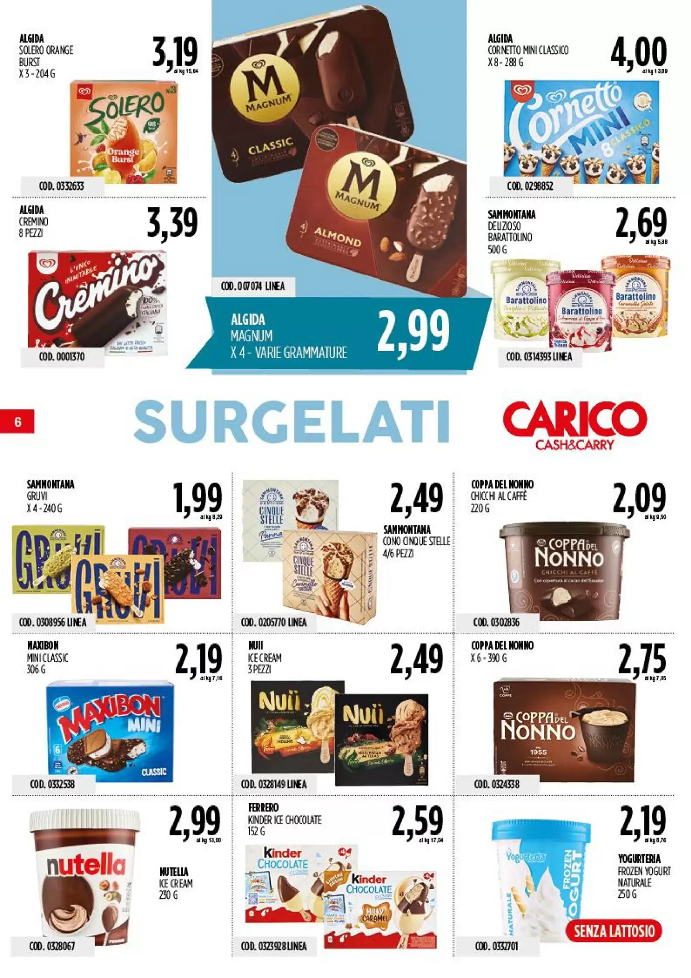 Volantino promozionale Carico Cash & Carry  valide dal 27/08/2026 - Pagina 6.