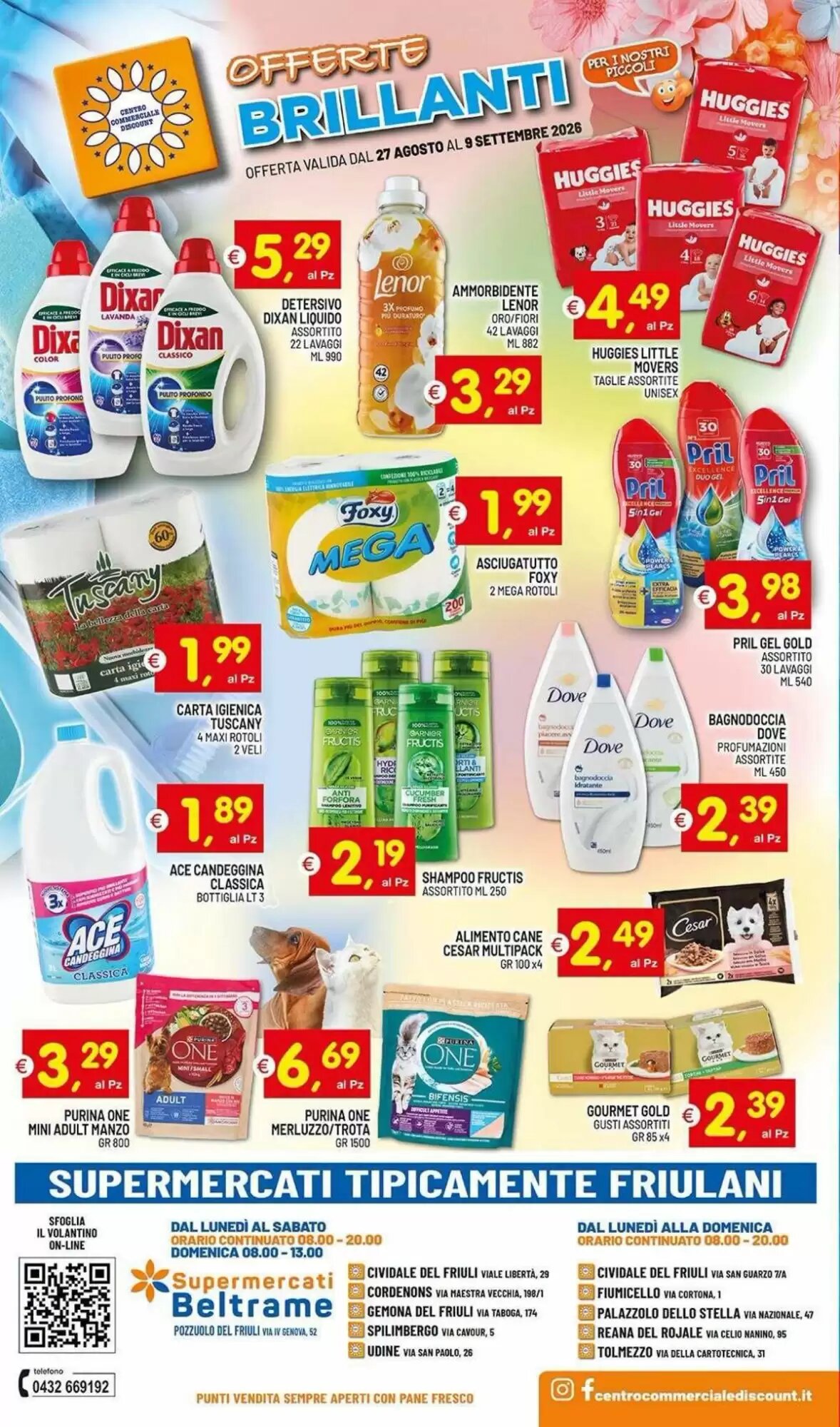 Volantino promozionale Centro Commerciale Discount  valide dal 27/08/2026 - Pagina 10.