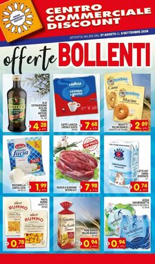 Volantino promozionale Centro Commerciale Discount  valide dal 27/08/2026