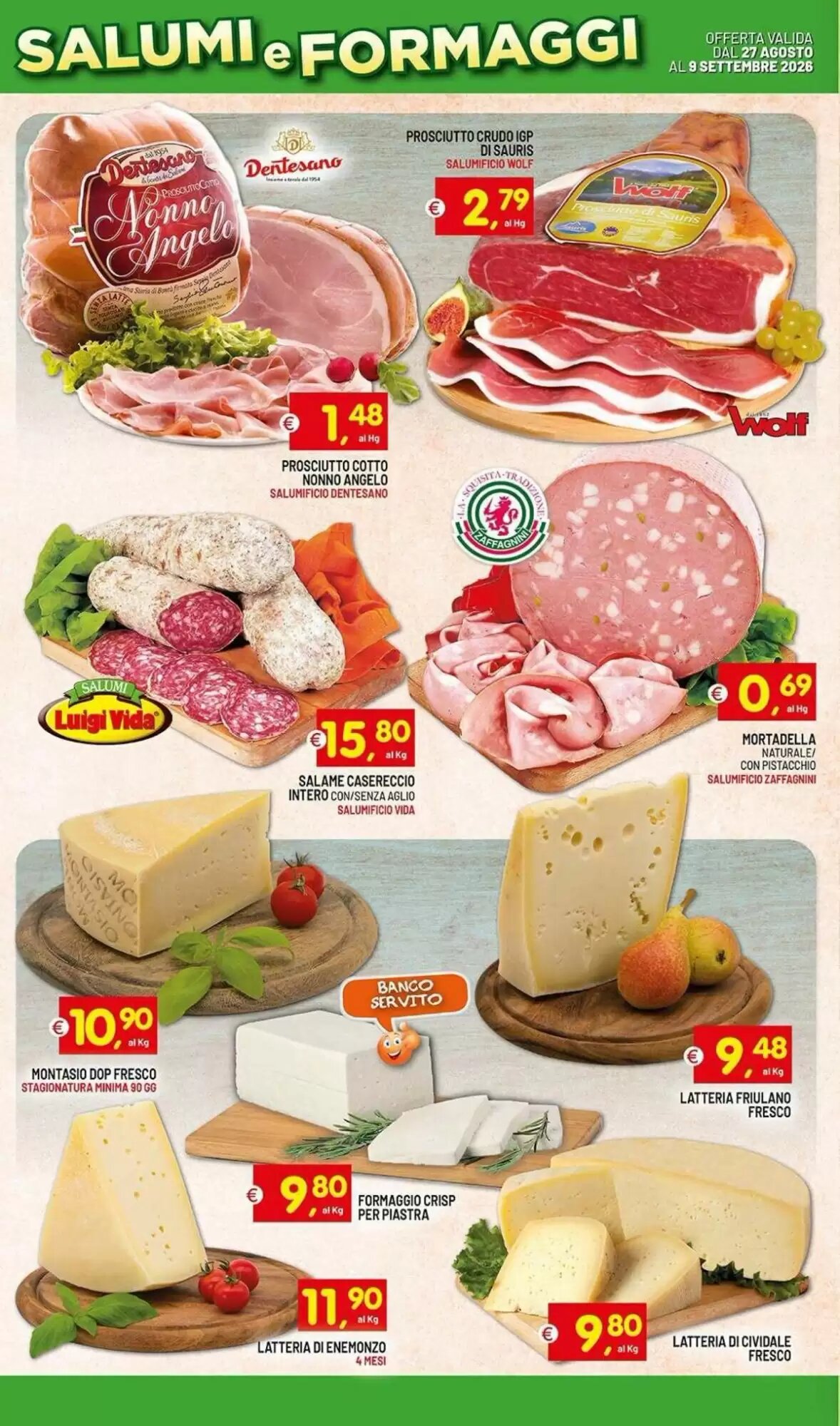Volantino promozionale Centro Commerciale Discount  valide dal 27/08/2026 - Pagina 5.