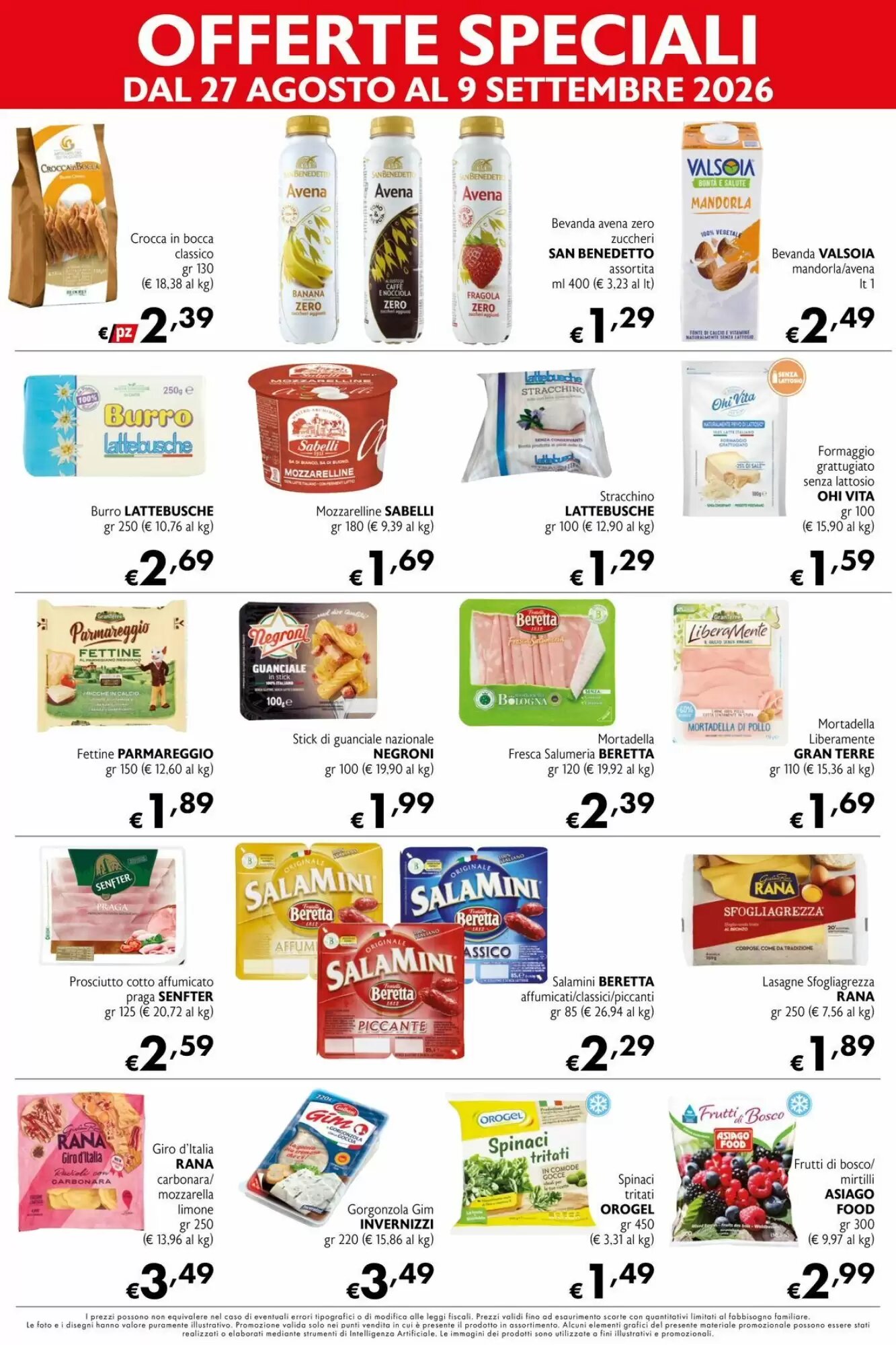 Volantino promozionale Maxi Supermercati  valide dal 27/08/2026 - Pagina 3.