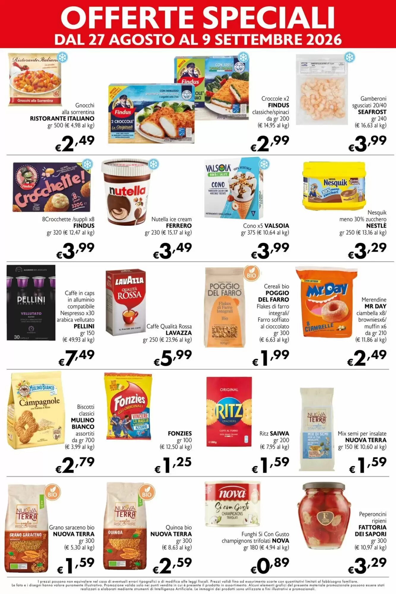 Volantino promozionale Maxi Supermercati  valide dal 27/08/2026 - Pagina 4.