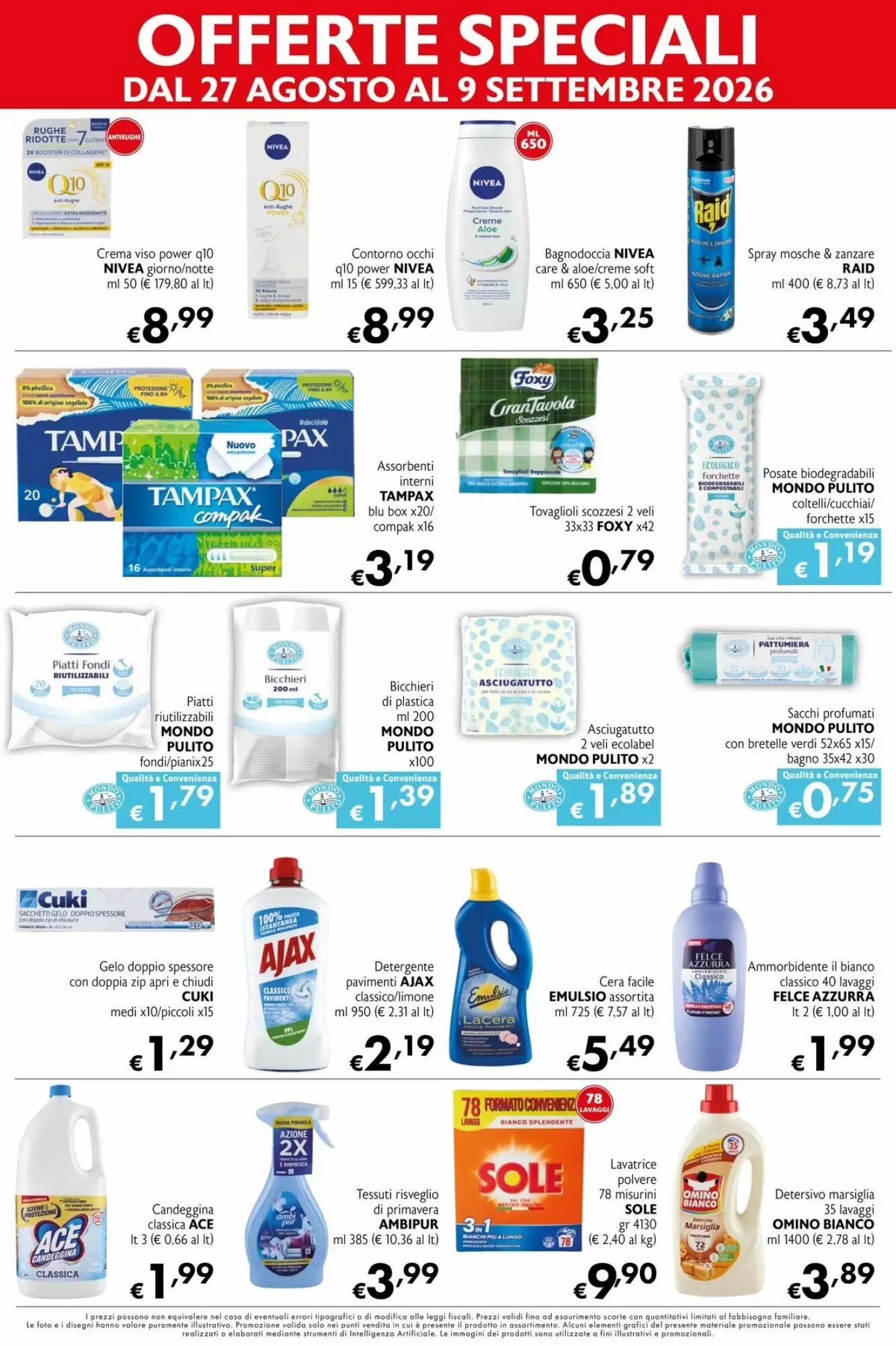 Volantino promozionale Maxi Supermercati  valide dal 27/08/2026 - Pagina 8.