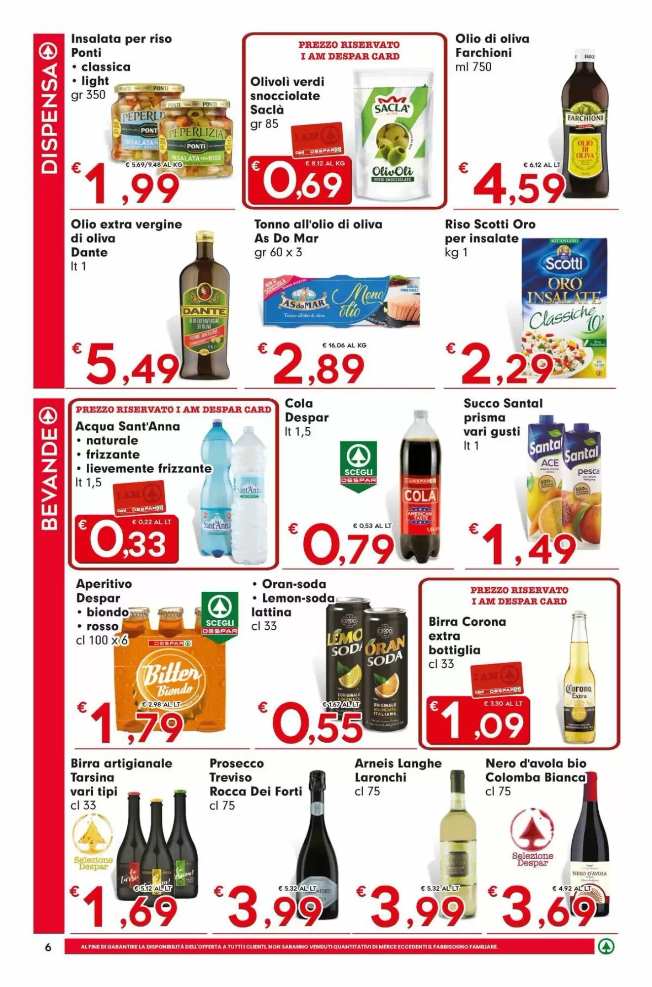 Volantino promozionale Despar  valide dal 27/08/2026 - Pagina 6.