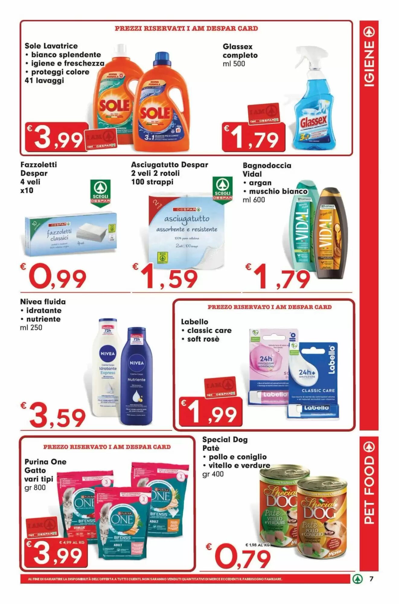 Volantino promozionale Despar  valide dal 27/08/2026 - Pagina 7.