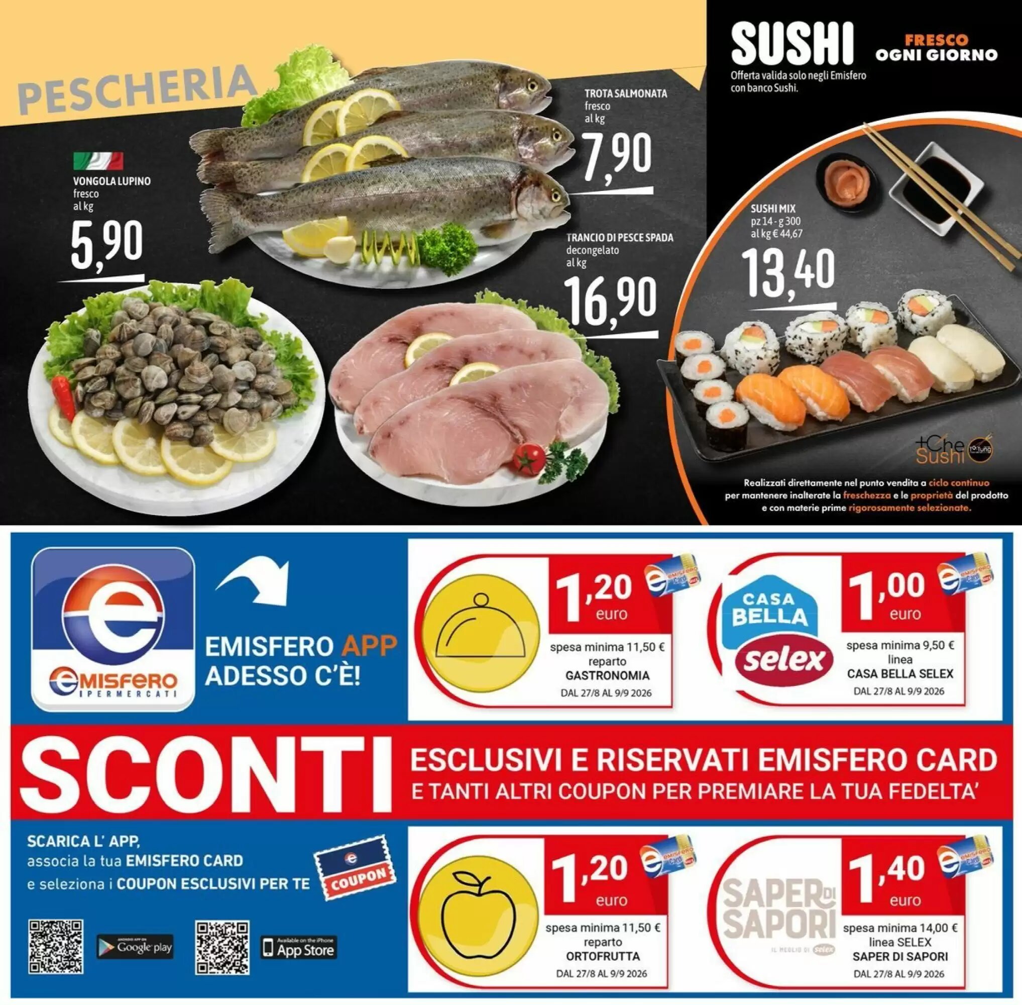 Volantino promozionale Emisfero  valide dal 27/08/2026 - Pagina 13.