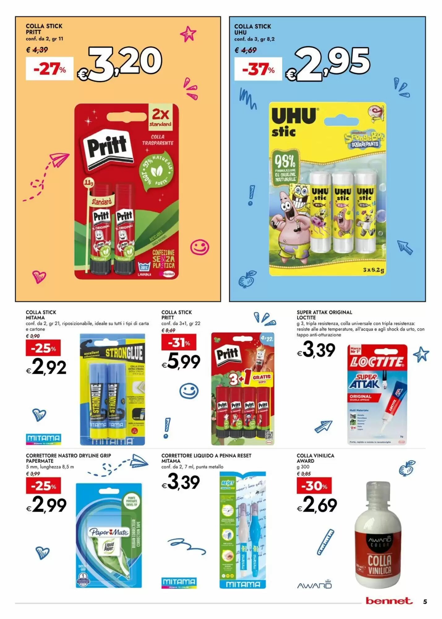 Volantino promozionale Bennet  valide dal 27/08/2026 - Pagina 5.