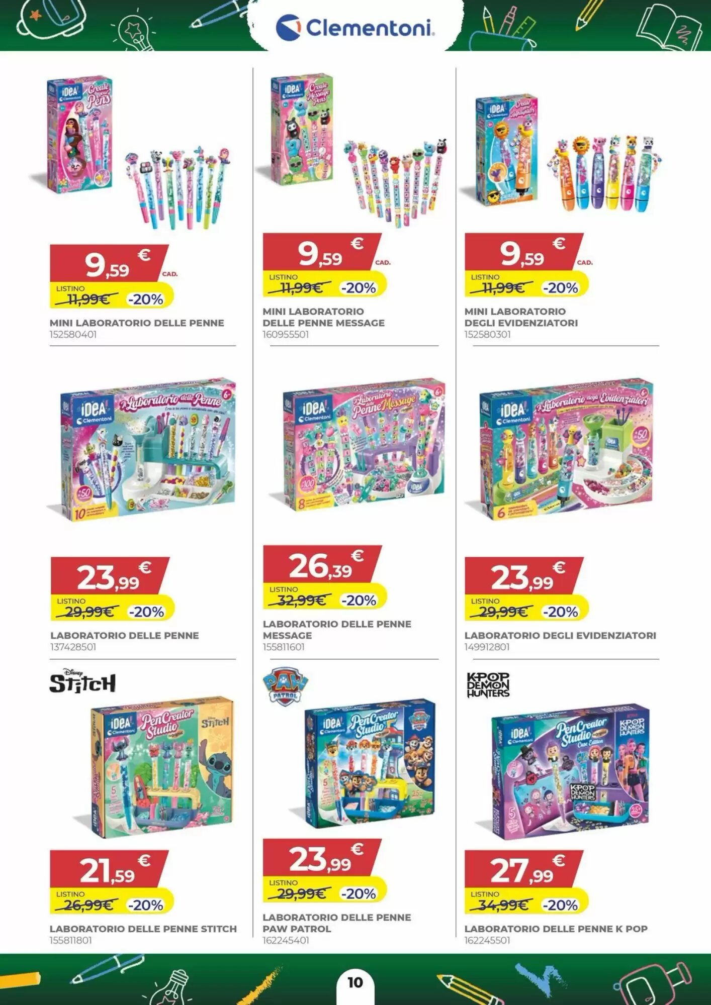 Volantino promozionale Toys Center  valide dal 27/08/2026 - Pagina 10.