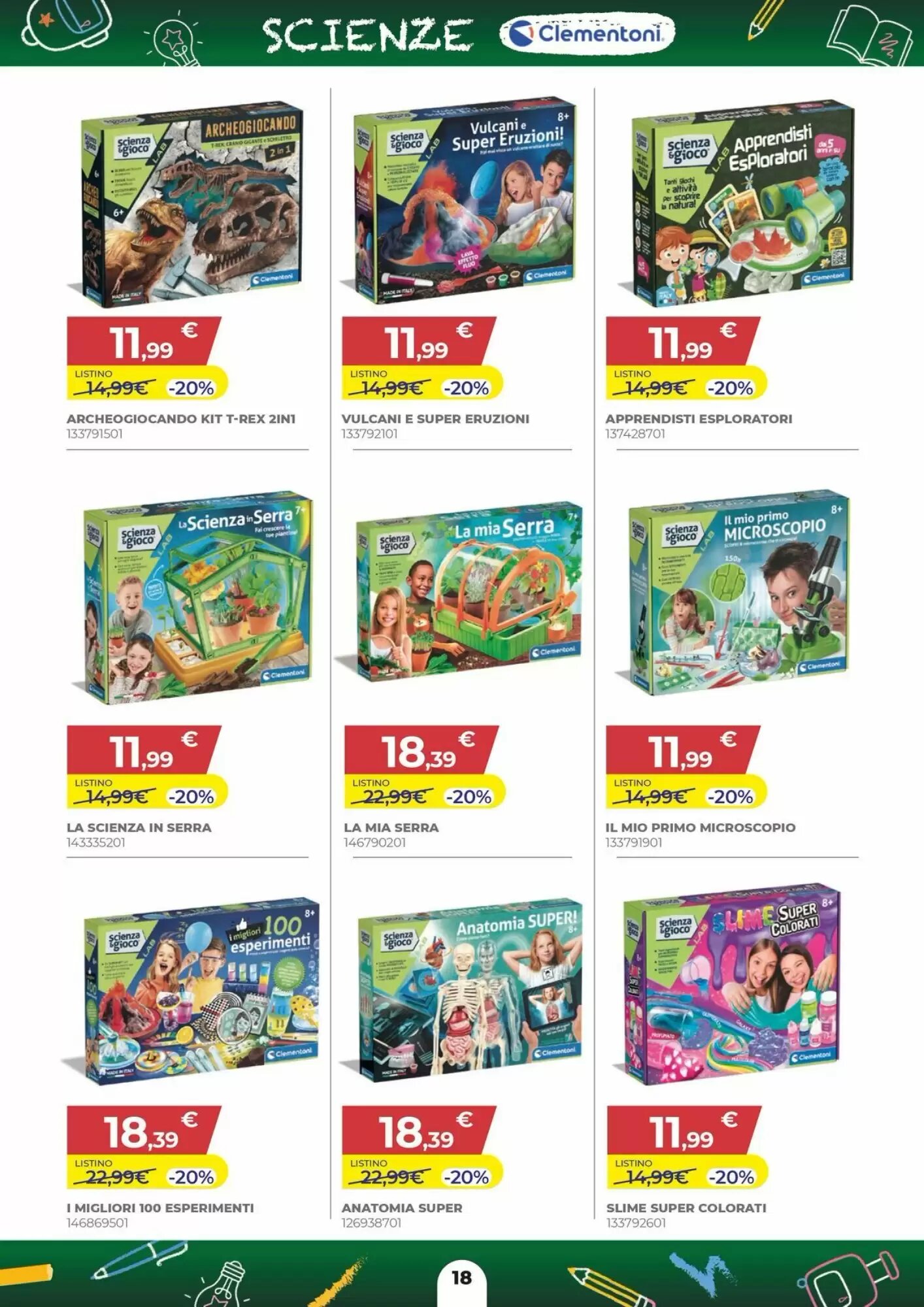 Volantino promozionale Toys Center  valide dal 27/08/2026 - Pagina 18.