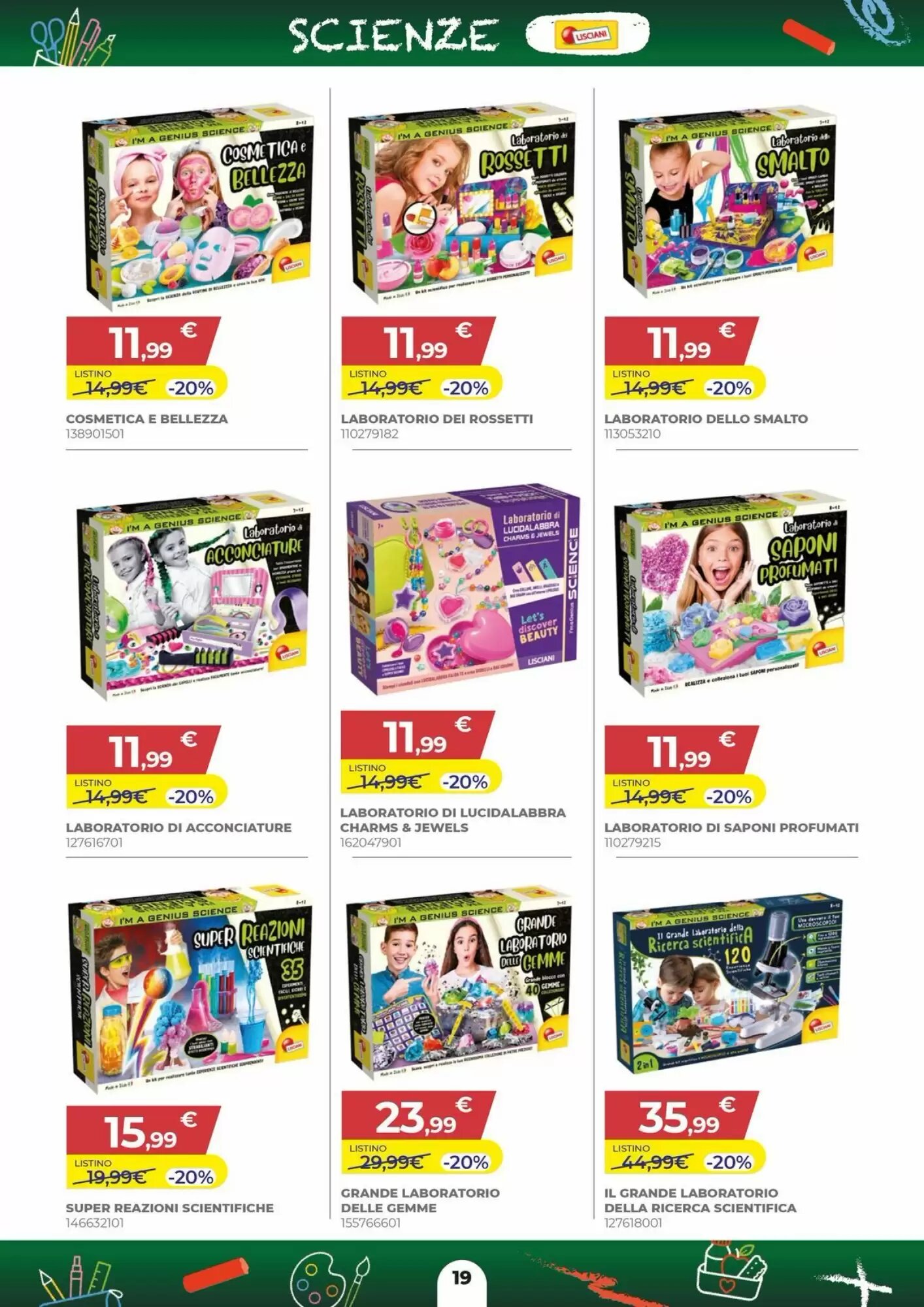 Volantino promozionale Toys Center  valide dal 27/08/2026 - Pagina 19.
