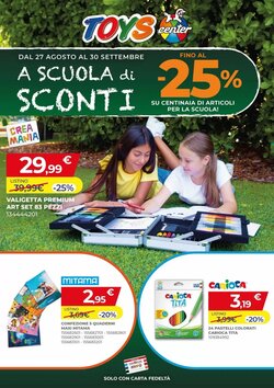 Volantino promozionale Toys Center  valide dal 27/08/2026