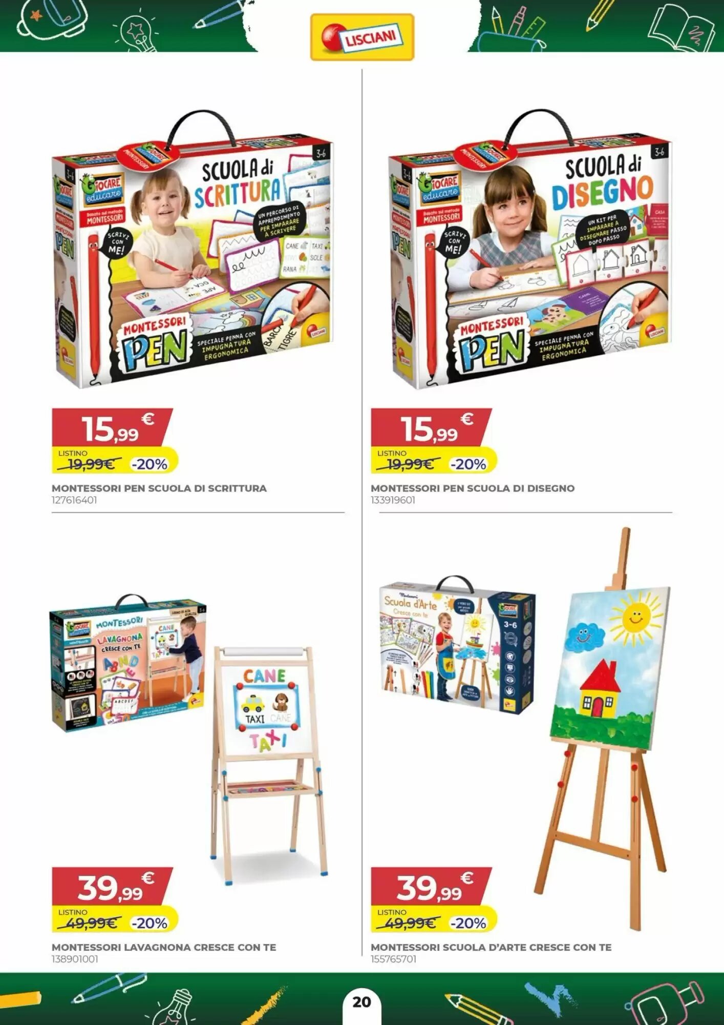 Volantino promozionale Toys Center  valide dal 27/08/2026 - Pagina 20.