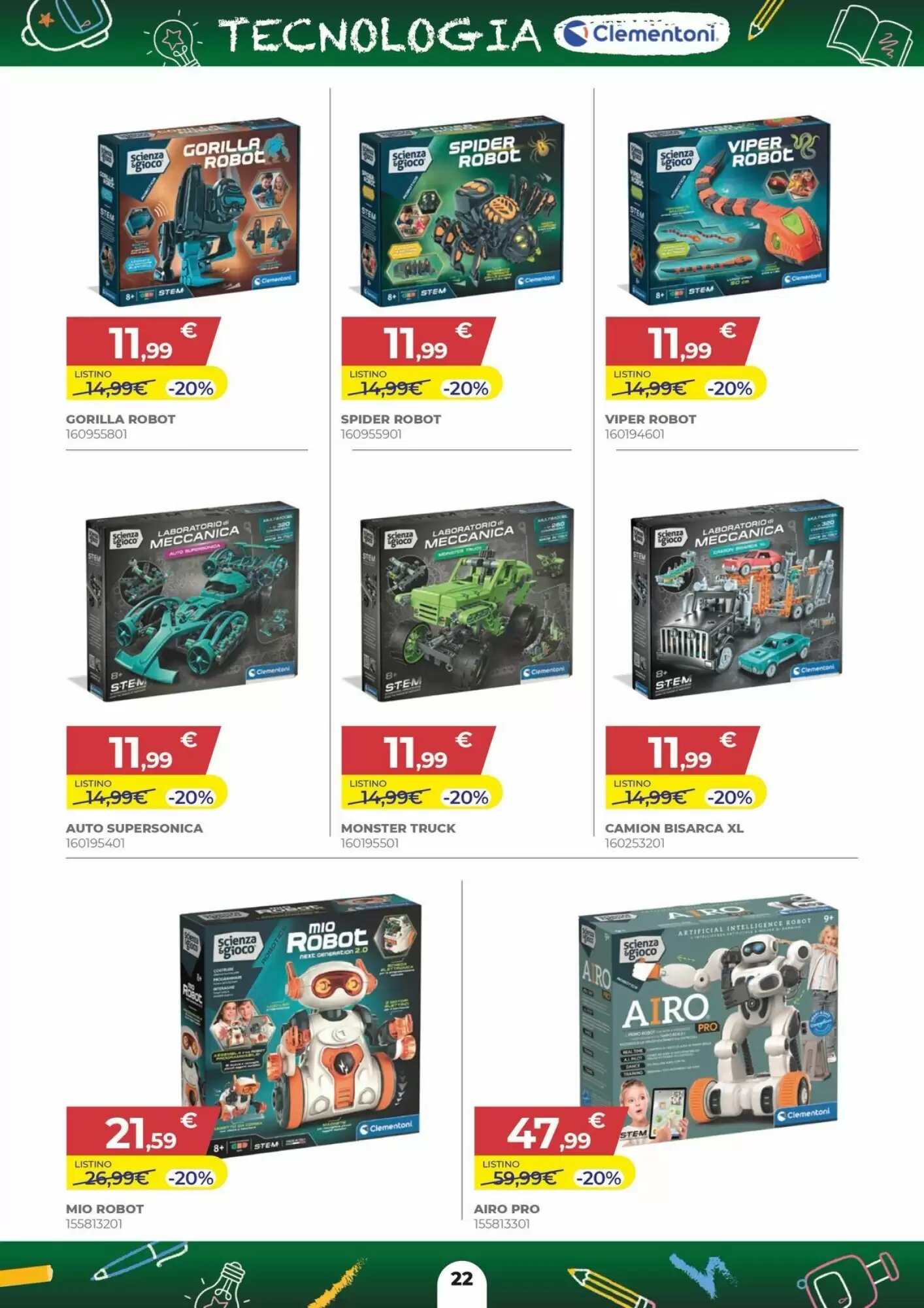 Volantino promozionale Toys Center  valide dal 27/08/2026 - Pagina 22.