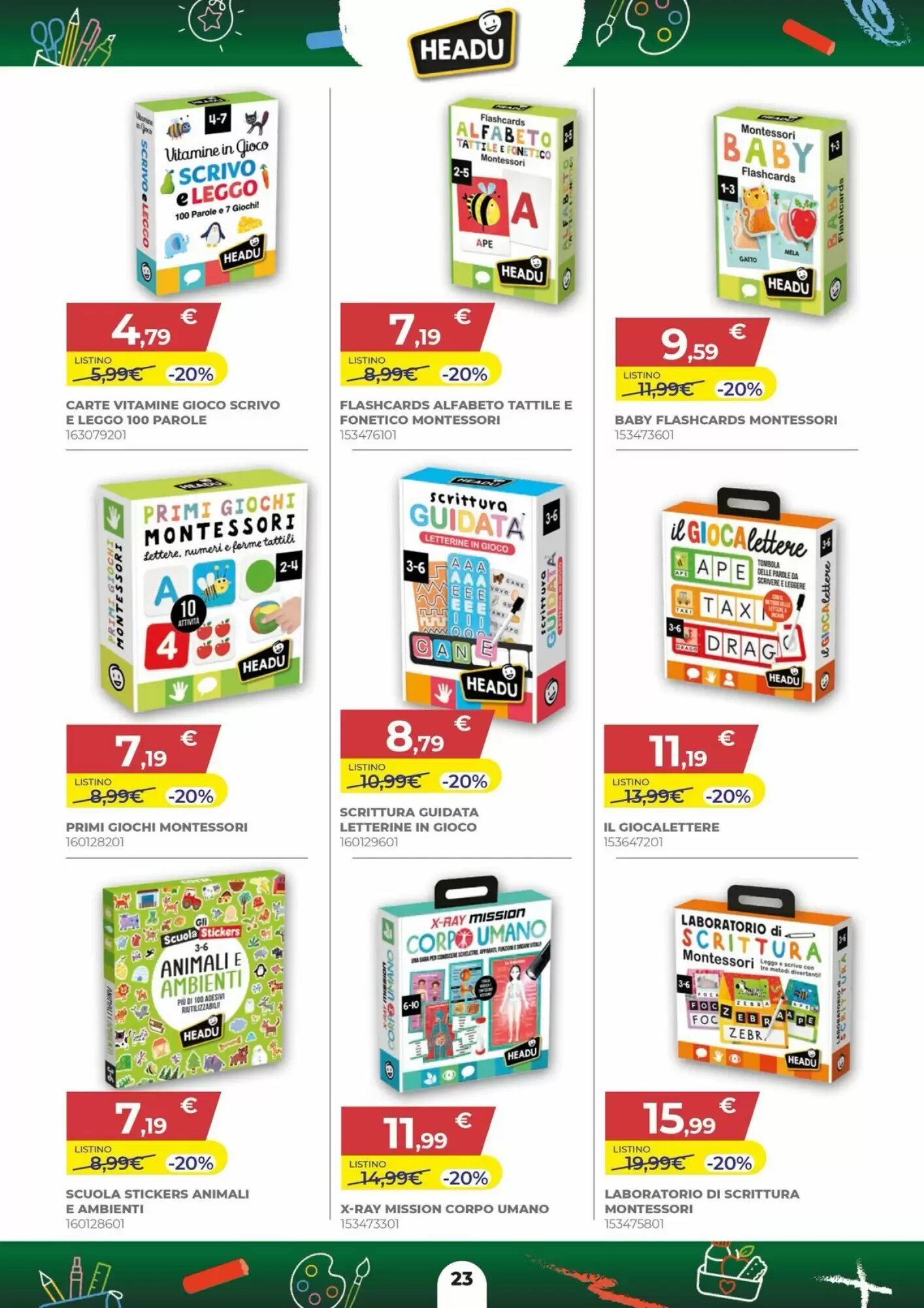 Volantino promozionale Toys Center  valide dal 27/08/2026 - Pagina 23.