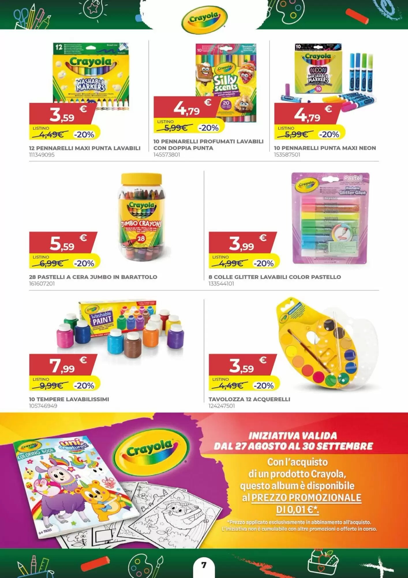 Volantino promozionale Toys Center  valide dal 27/08/2026 - Pagina 7.