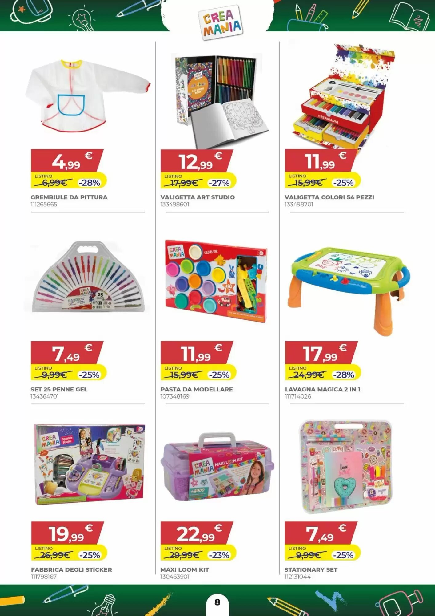 Volantino promozionale Toys Center  valide dal 27/08/2026 - Pagina 8.