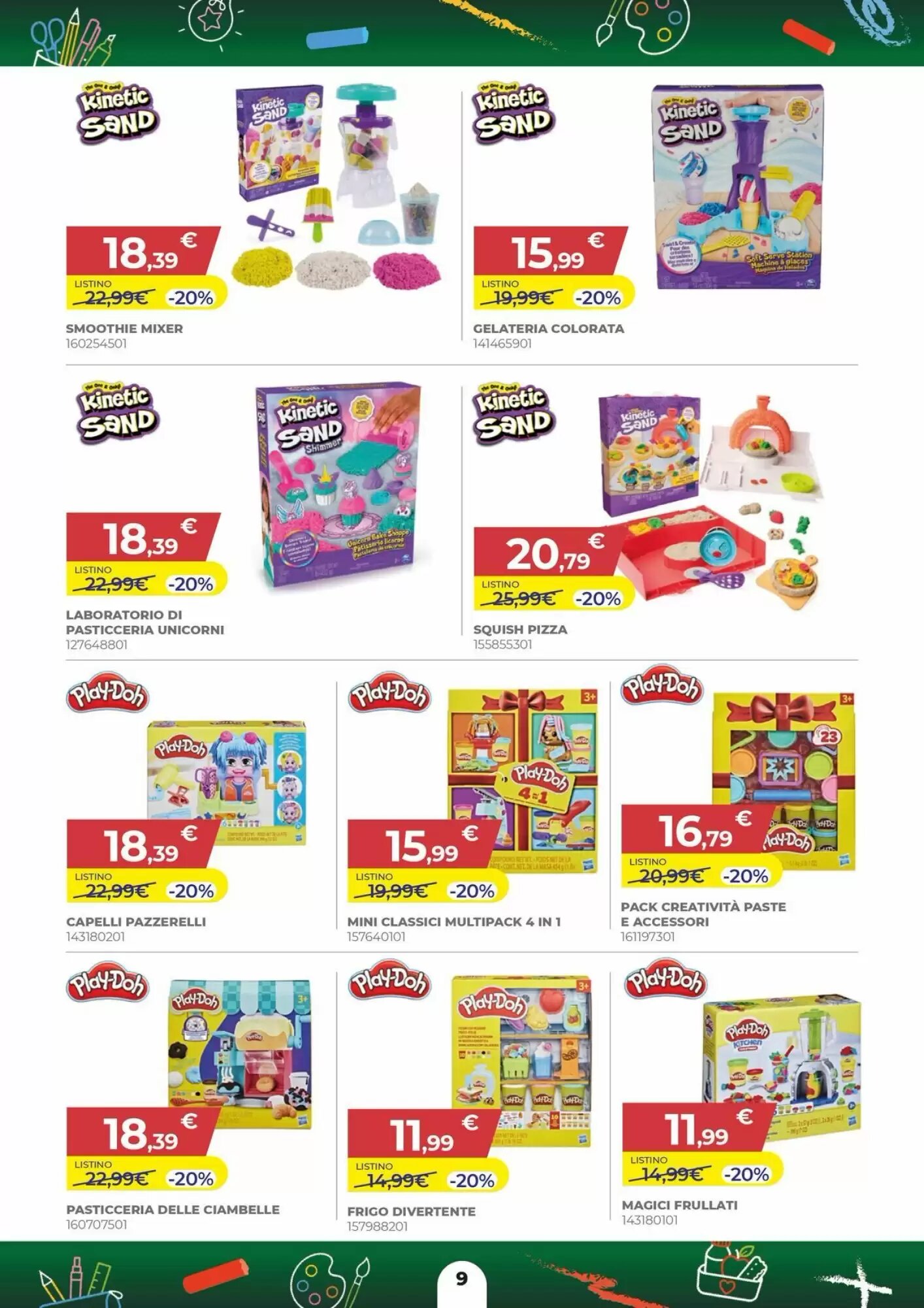 Volantino promozionale Toys Center  valide dal 27/08/2026 - Pagina 9.