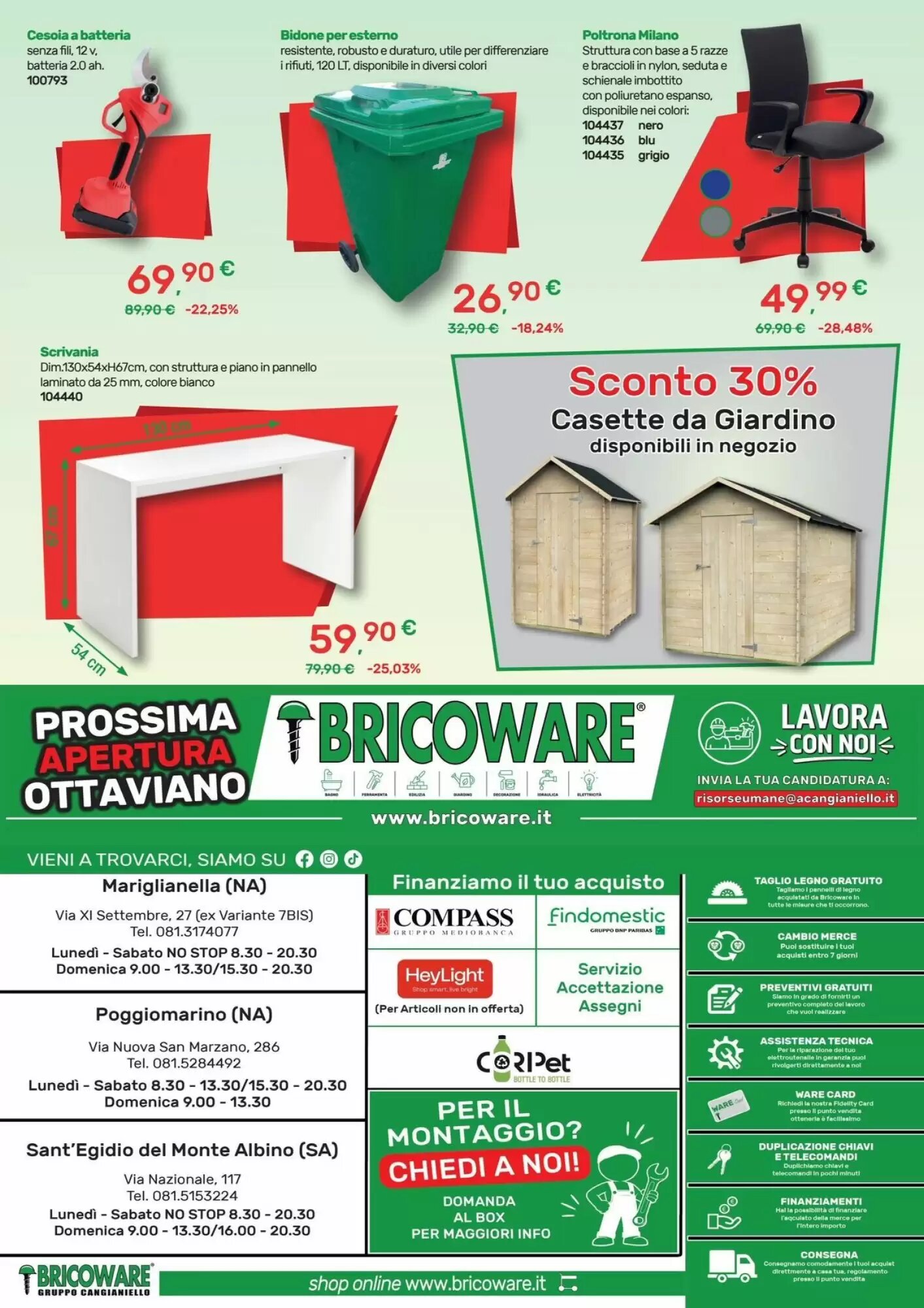 Volantino promozionale Bricoware  valide dal 27/08/2026 - Pagina 10.
