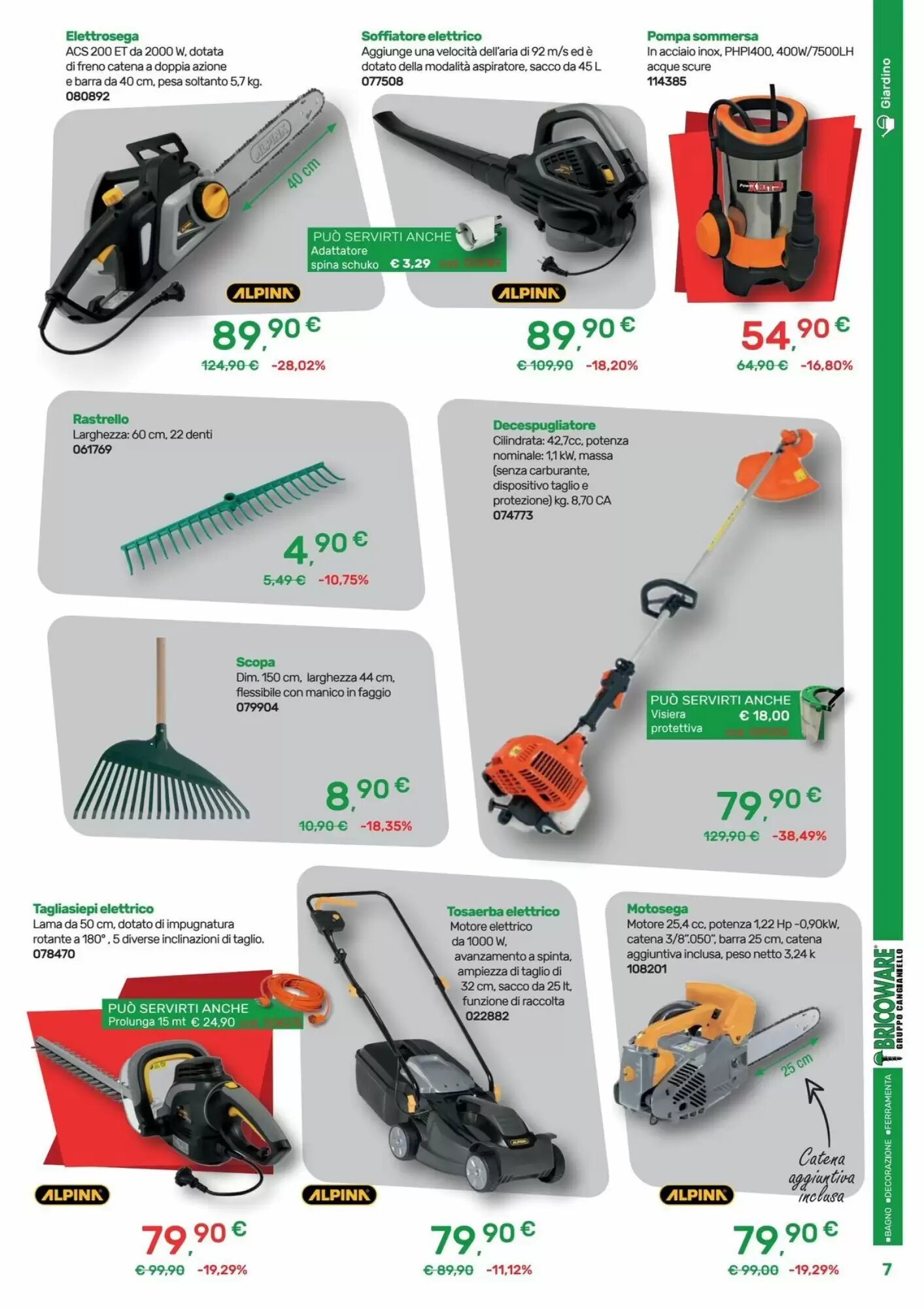 Volantino promozionale Bricoware  valide dal 27/08/2026 - Pagina 7.
