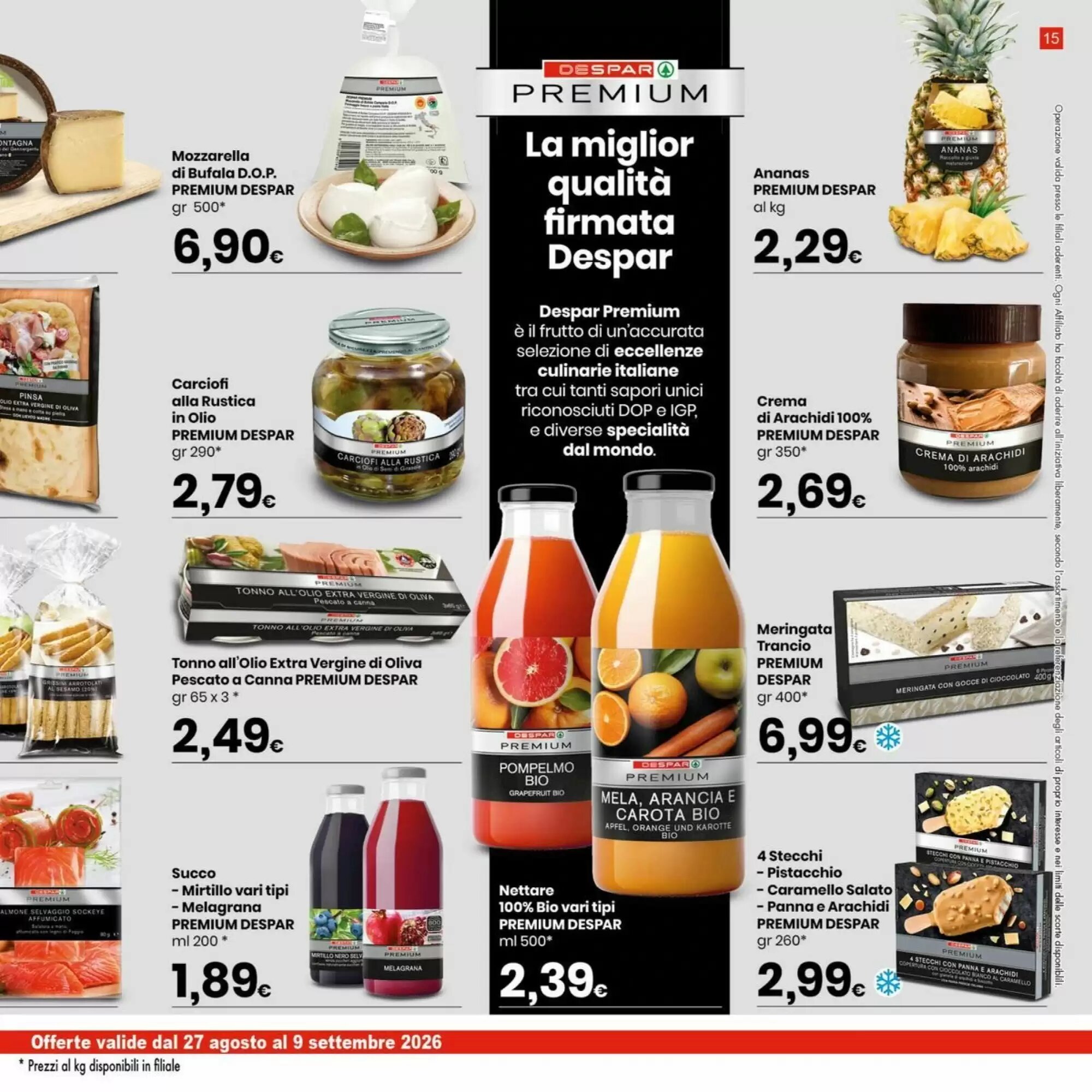 Volantino promozionale Despar  valide dal 27/08/2026 - Pagina 15.