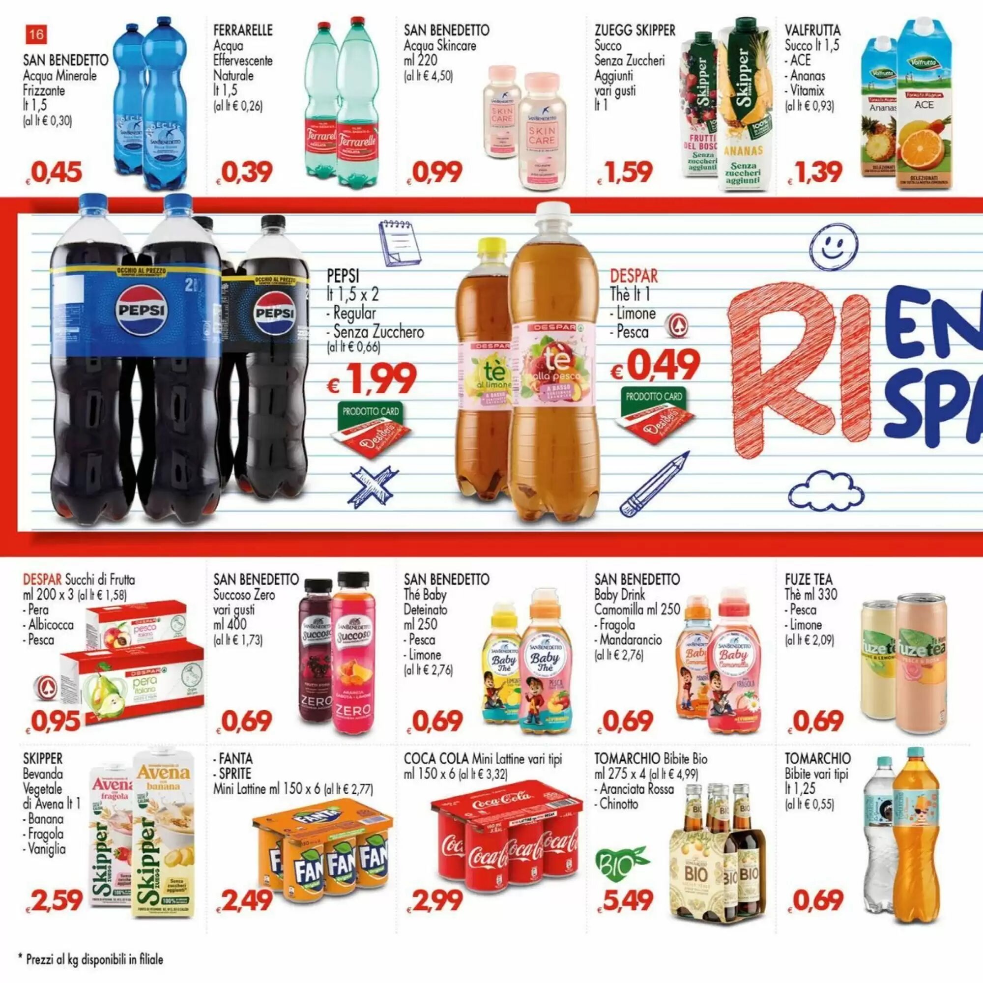 Volantino promozionale Despar  valide dal 27/08/2026 - Pagina 16.