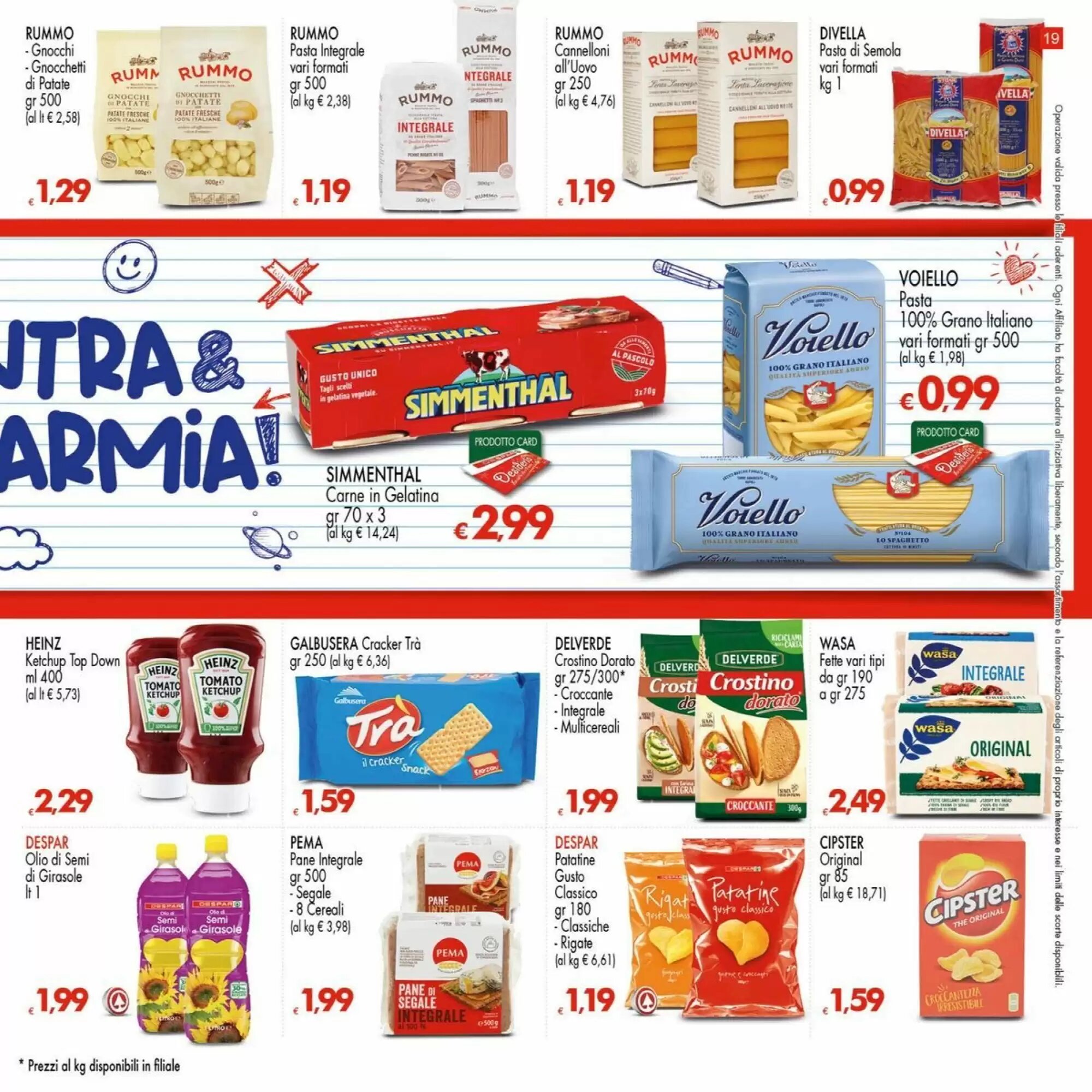 Volantino promozionale Despar  valide dal 27/08/2026 - Pagina 19.