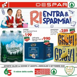 Volantino promozionale Despar  valide dal 27/08/2026