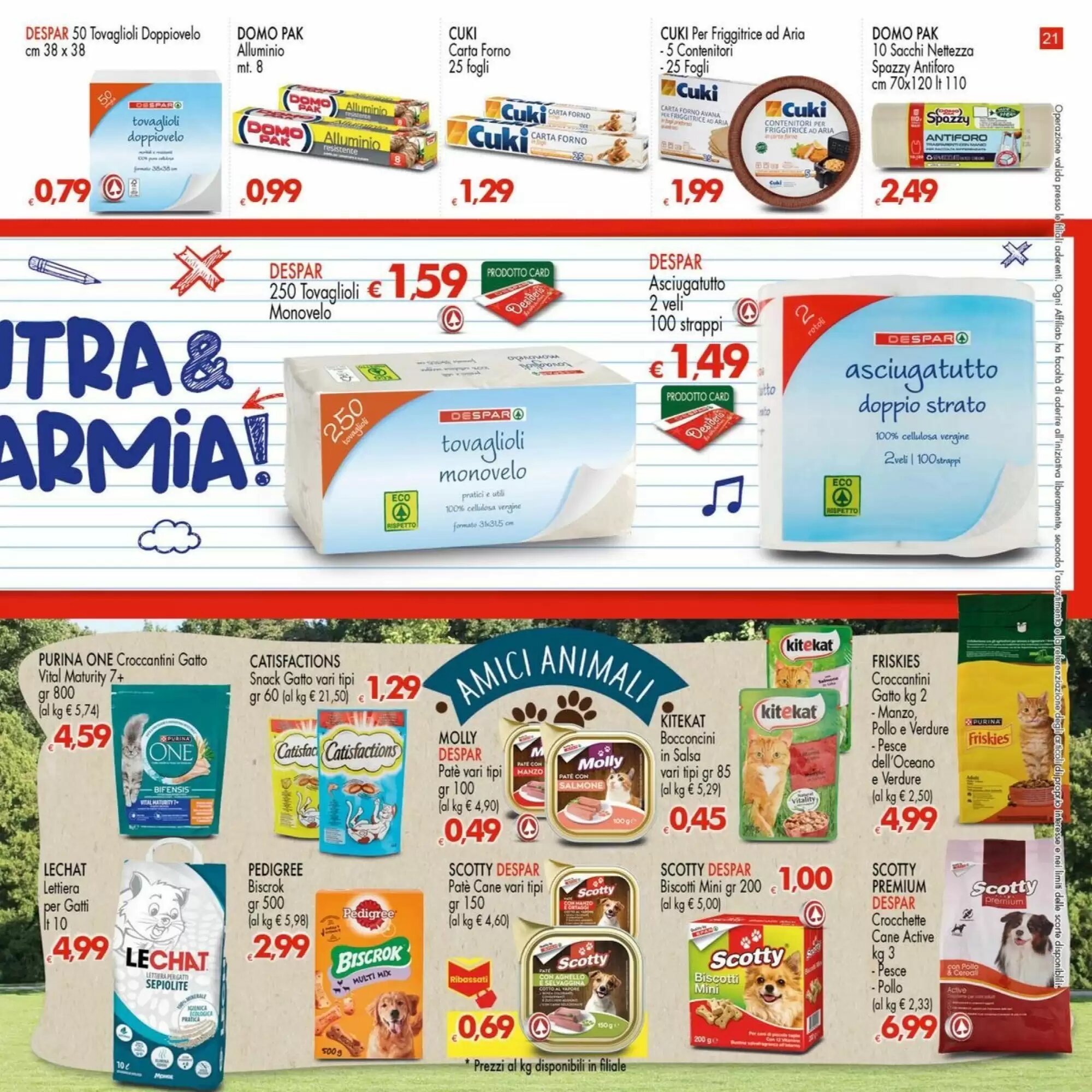 Volantino promozionale Despar  valide dal 27/08/2026 - Pagina 21.