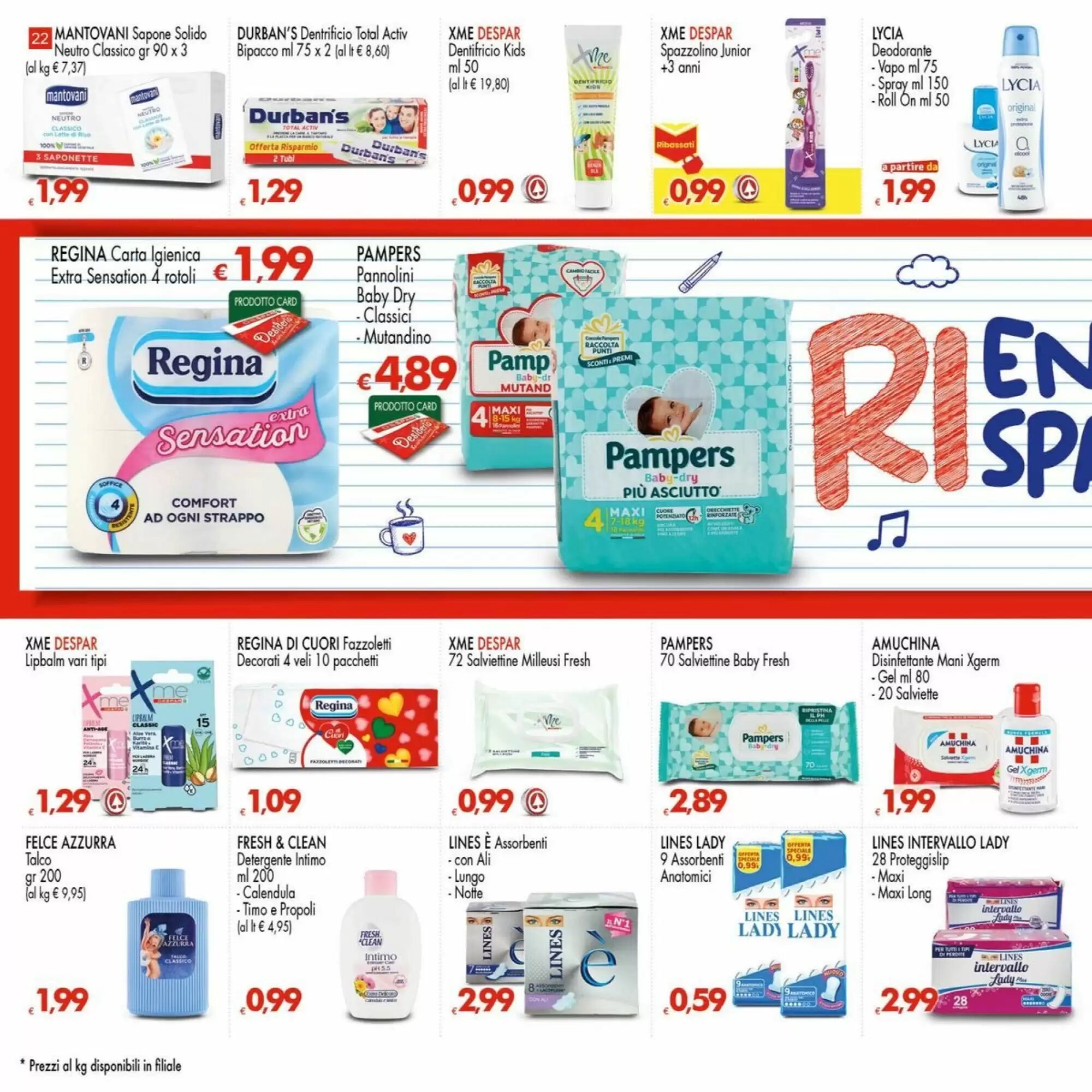 Volantino promozionale Despar  valide dal 27/08/2026 - Pagina 22.