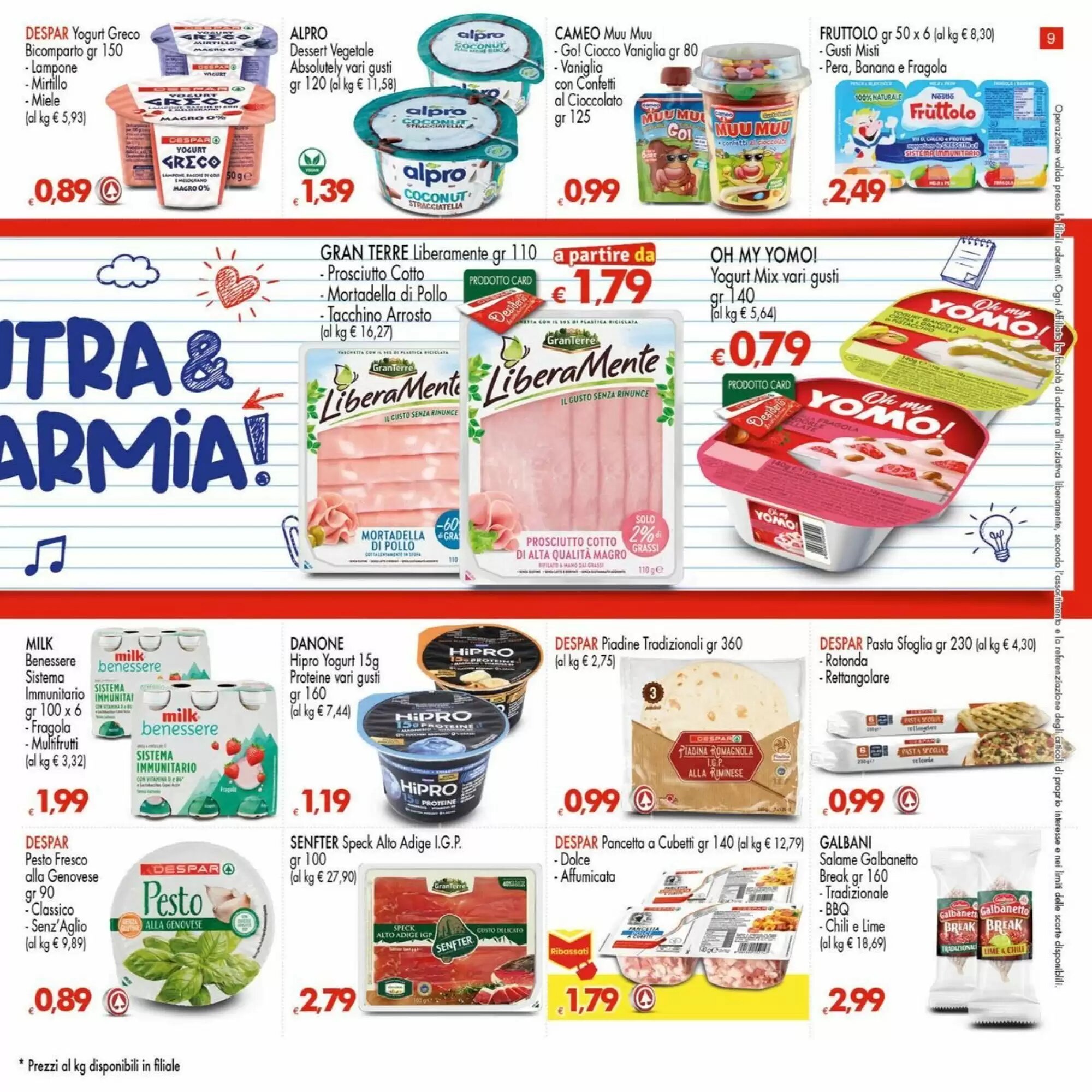 Volantino promozionale Despar  valide dal 27/08/2026 - Pagina 8.