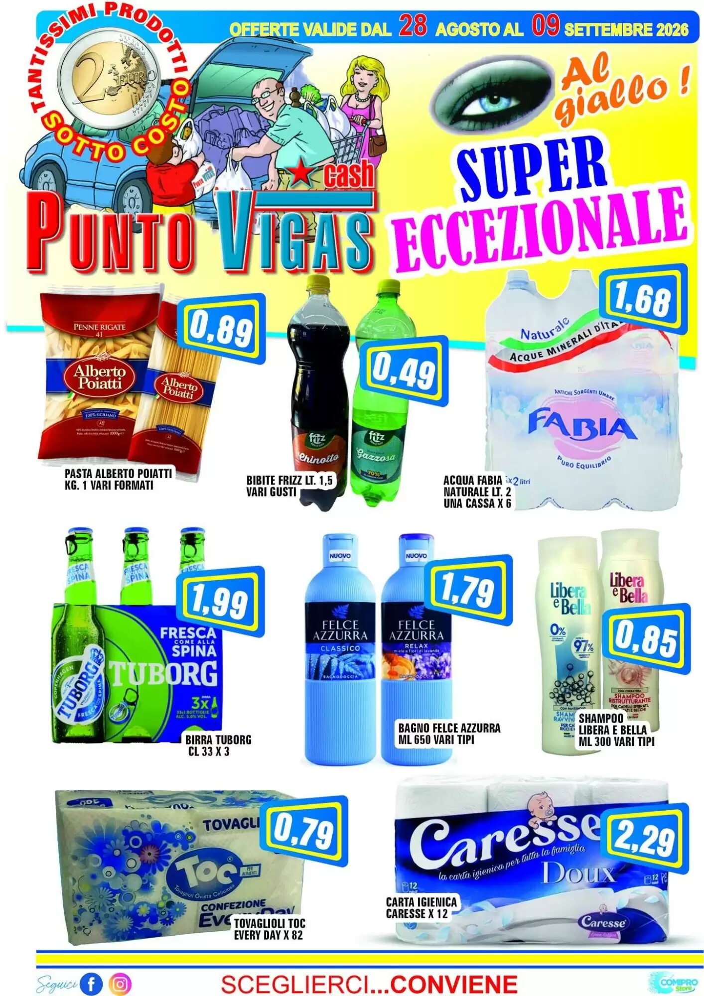 Volantino promozionale Punto Vigas valide dal 28/08/2026 - Pagina 1.
