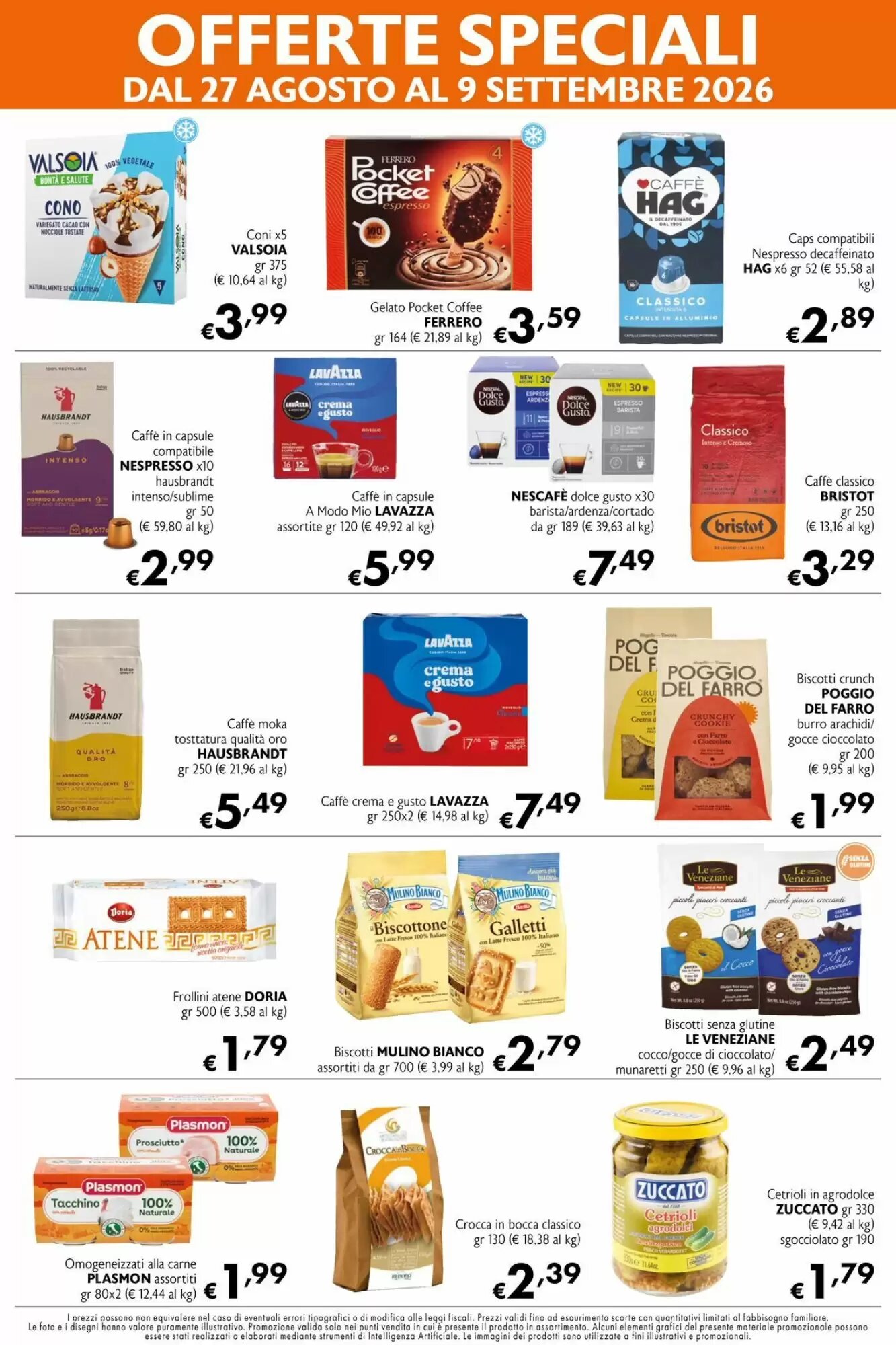 Volantino promozionale Eurospesa  valide dal 28/08/2026 - Pagina 4.