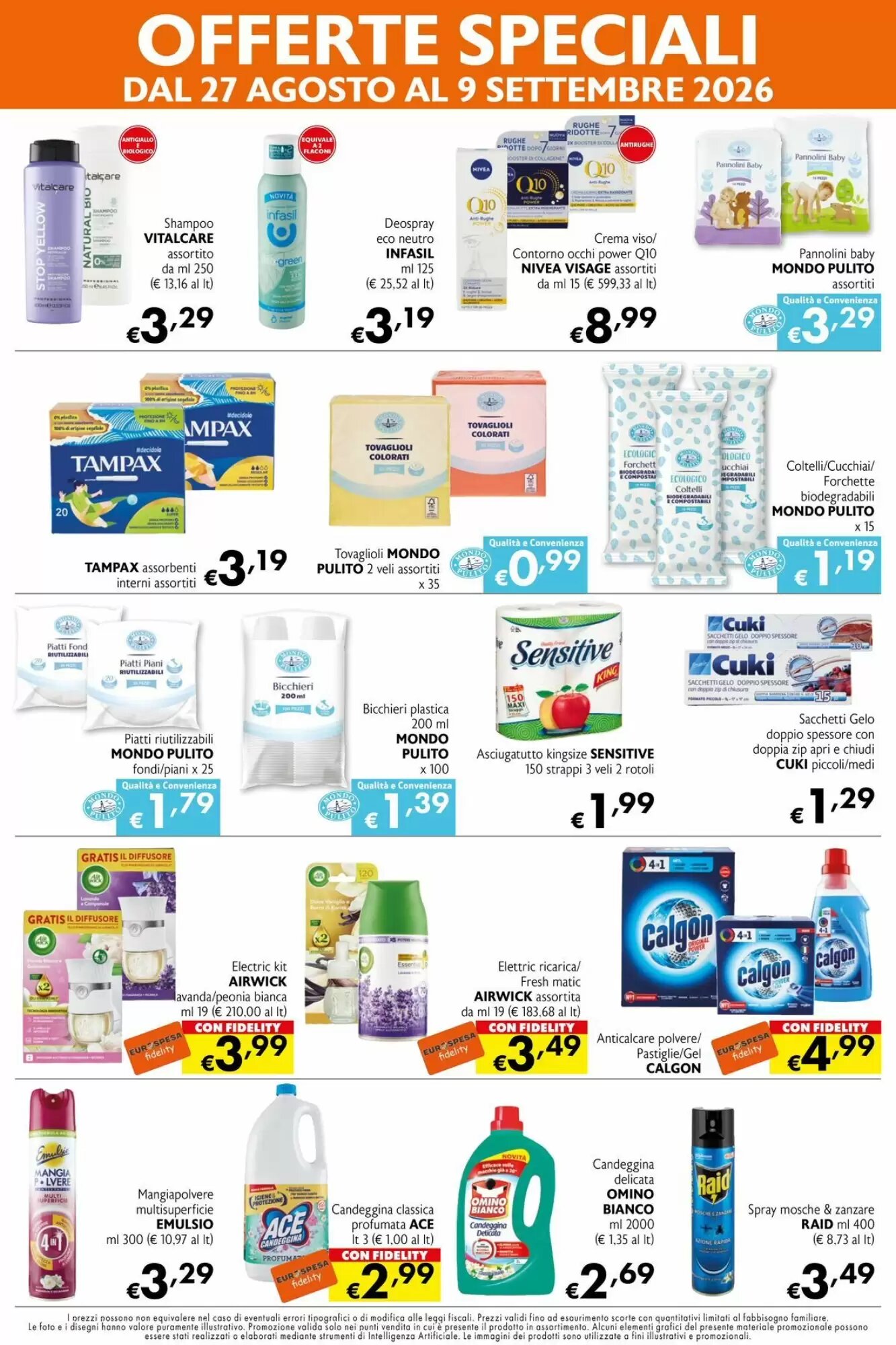 Volantino promozionale Eurospesa  valide dal 28/08/2026 - Pagina 7.