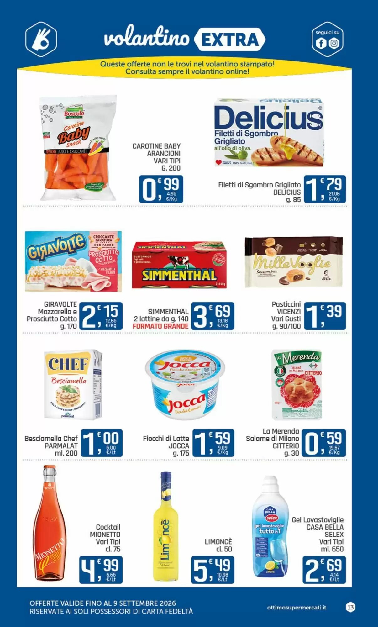 Volantino promozionale Ottimo Market  valide dal 28/08/2026 - Pagina 13.