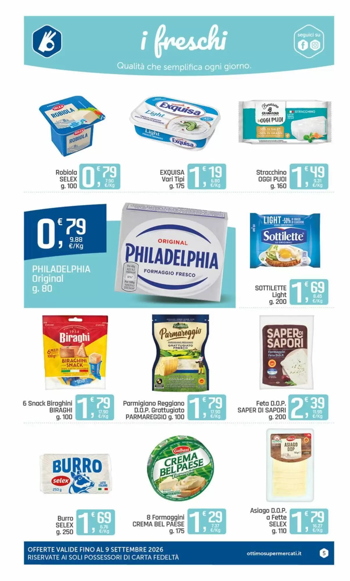 Volantino promozionale Ottimo Market  valide dal 28/08/2026 - Pagina 5.