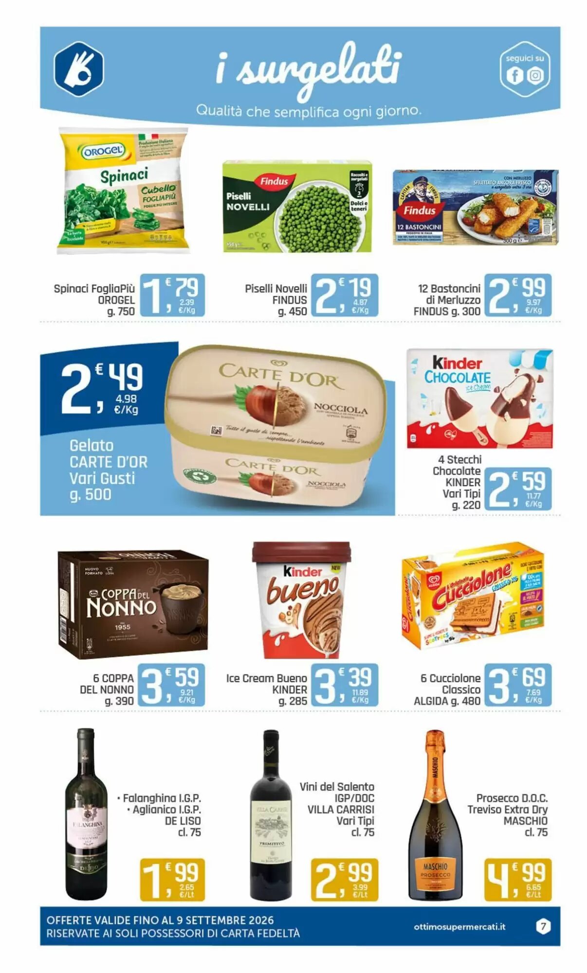 Volantino promozionale Ottimo Market  valide dal 28/08/2026 - Pagina 7.