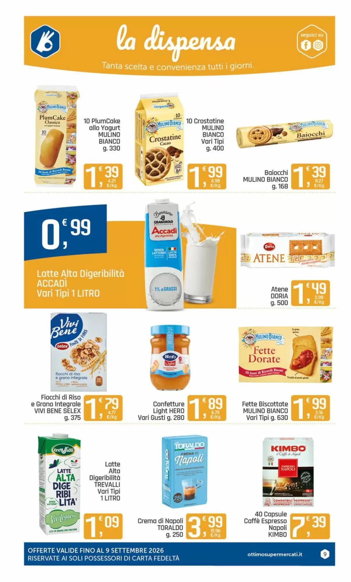 Volantino promozionale Ottimo Market  valide dal 28/08/2026 - Pagina 9.