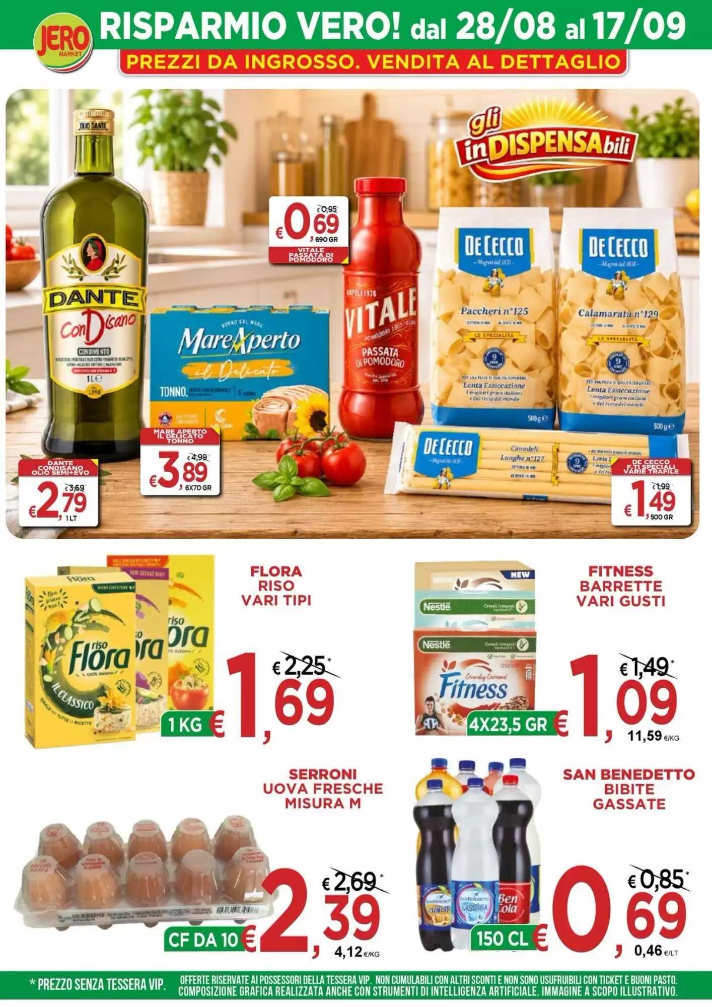 Volantino promozionale Jero Market  valide dal 28/08/2026 - Pagina 1.