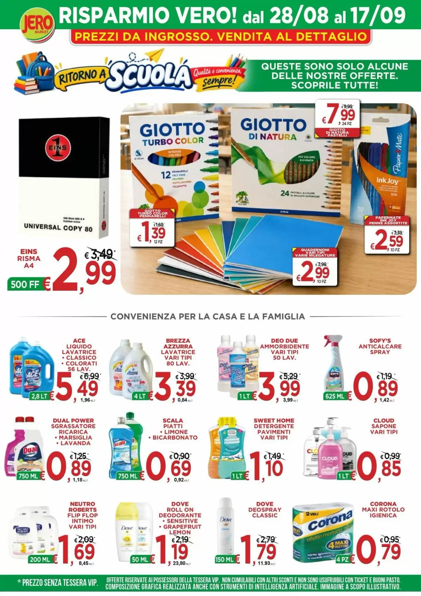 Volantino promozionale Jero Market  valide dal 28/08/2026 - Pagina 10.