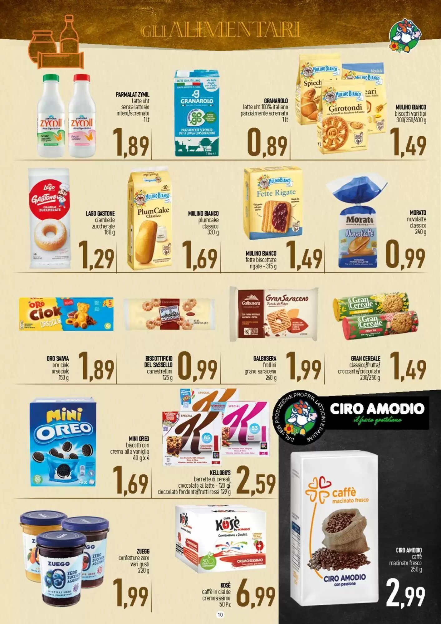 Volantino promozionale Ciro Amodio  valide dal 28/08/2026 - Pagina 10.