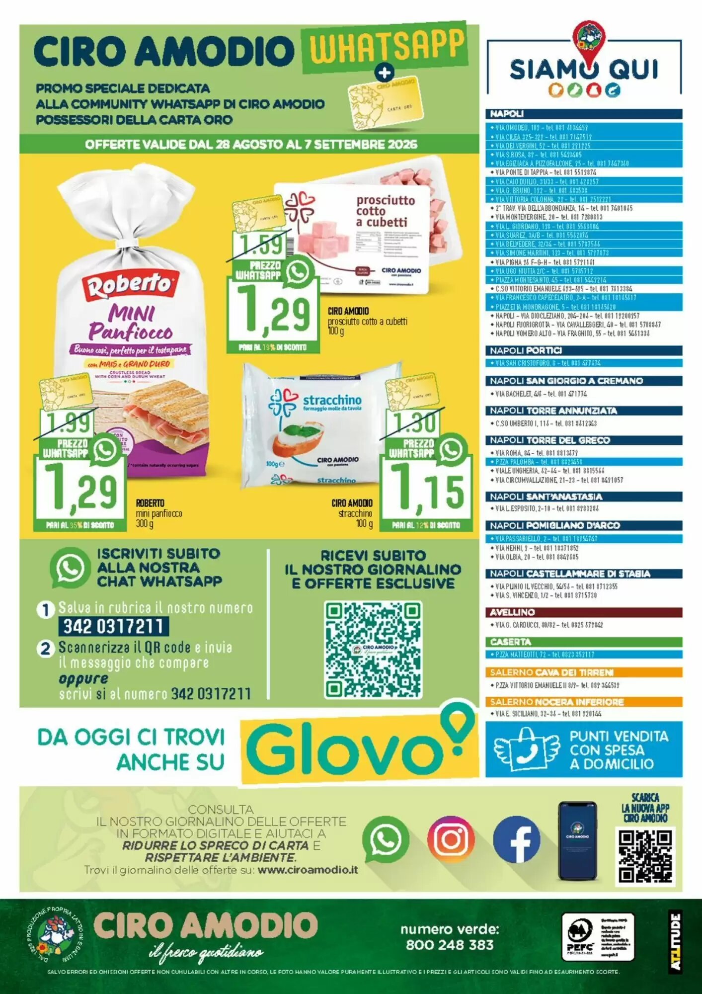 Volantino promozionale Ciro Amodio  valide dal 28/08/2026 - Pagina 12.