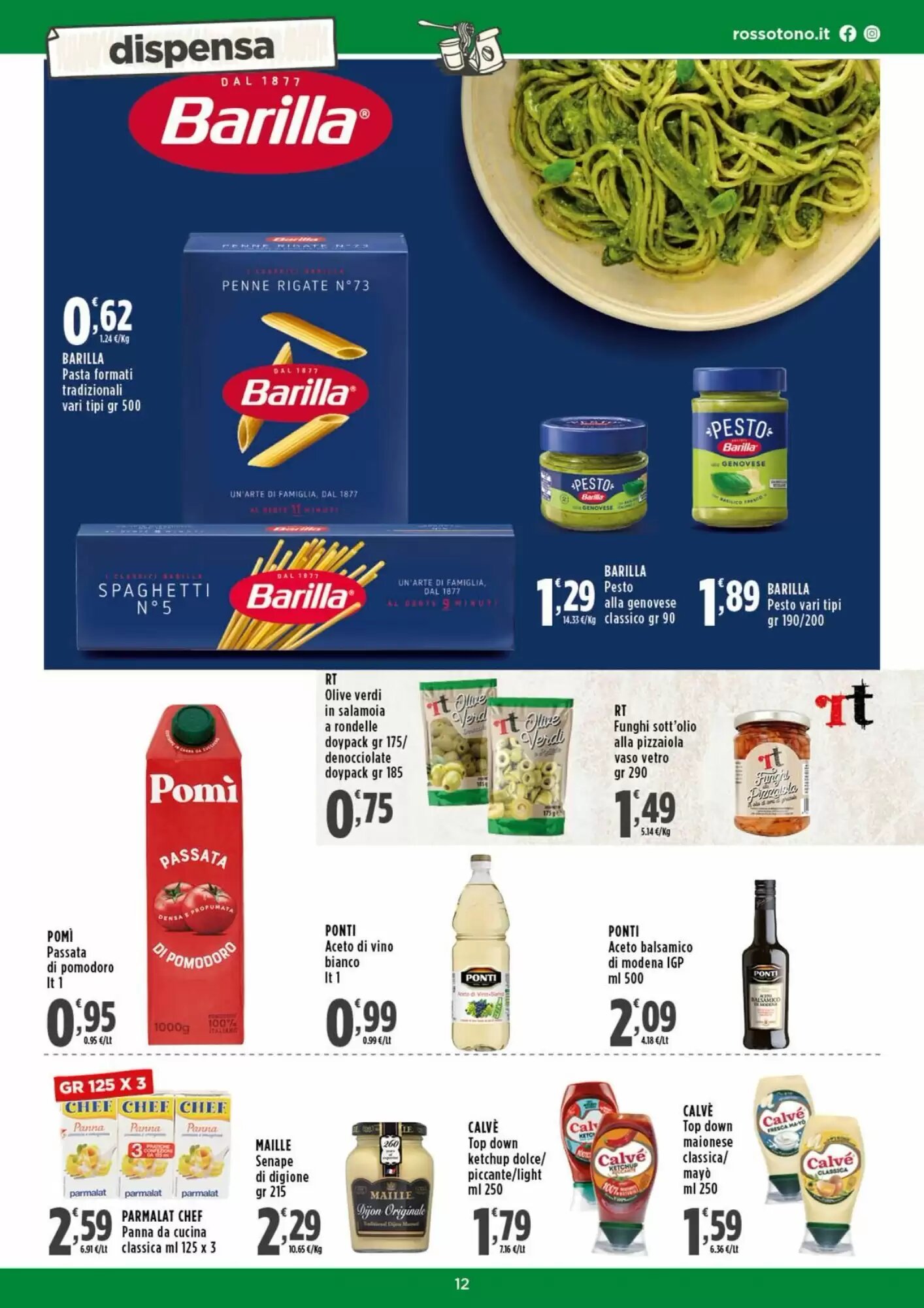 Volantino promozionale Rossotono  valide dal 29/08/2026 - Pagina 12.
