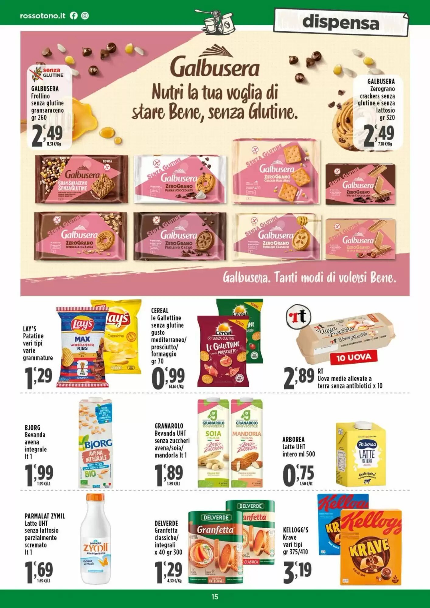 Volantino promozionale Rossotono  valide dal 29/08/2026 - Pagina 15.