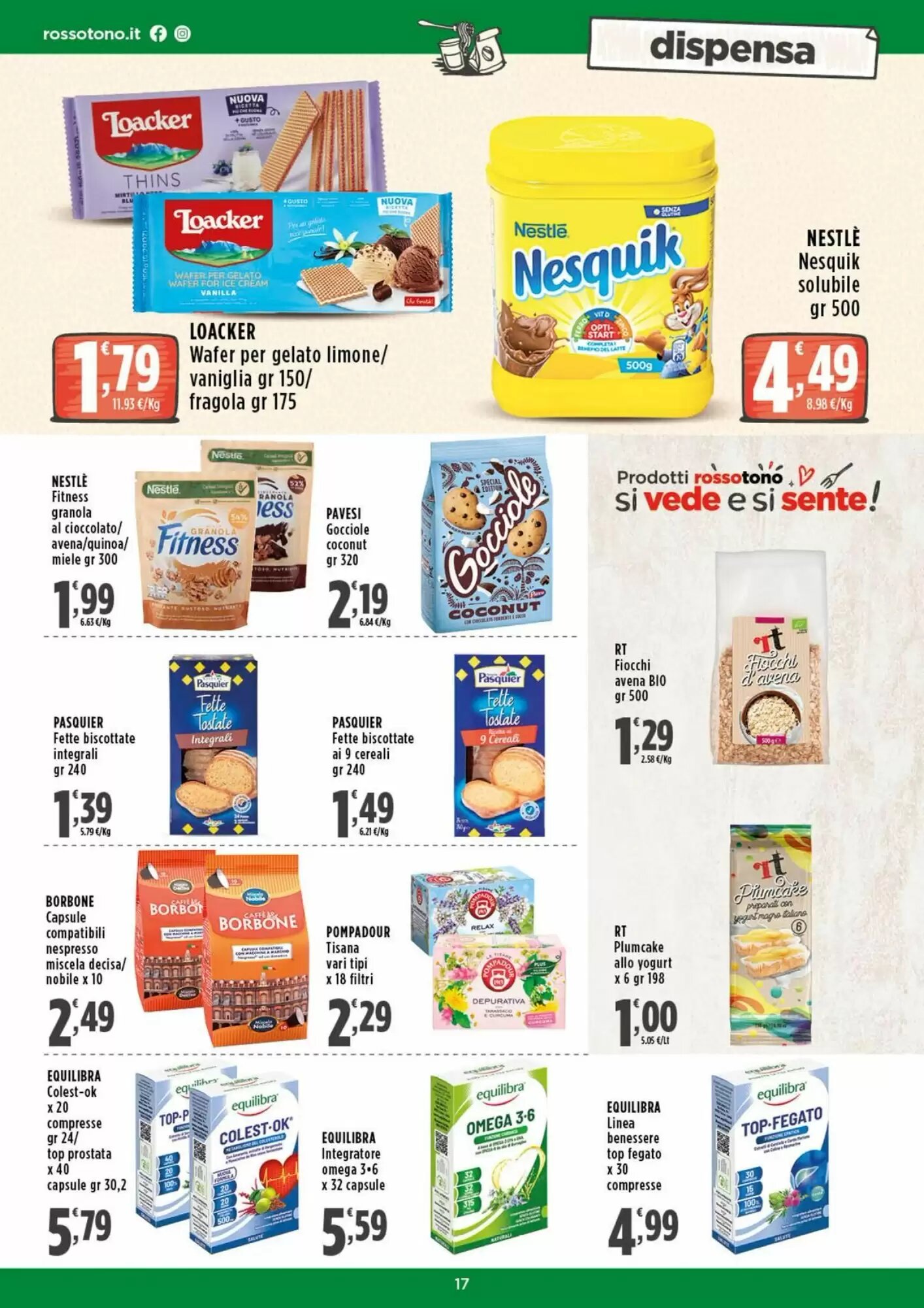 Volantino promozionale Rossotono  valide dal 29/08/2026 - Pagina 17.