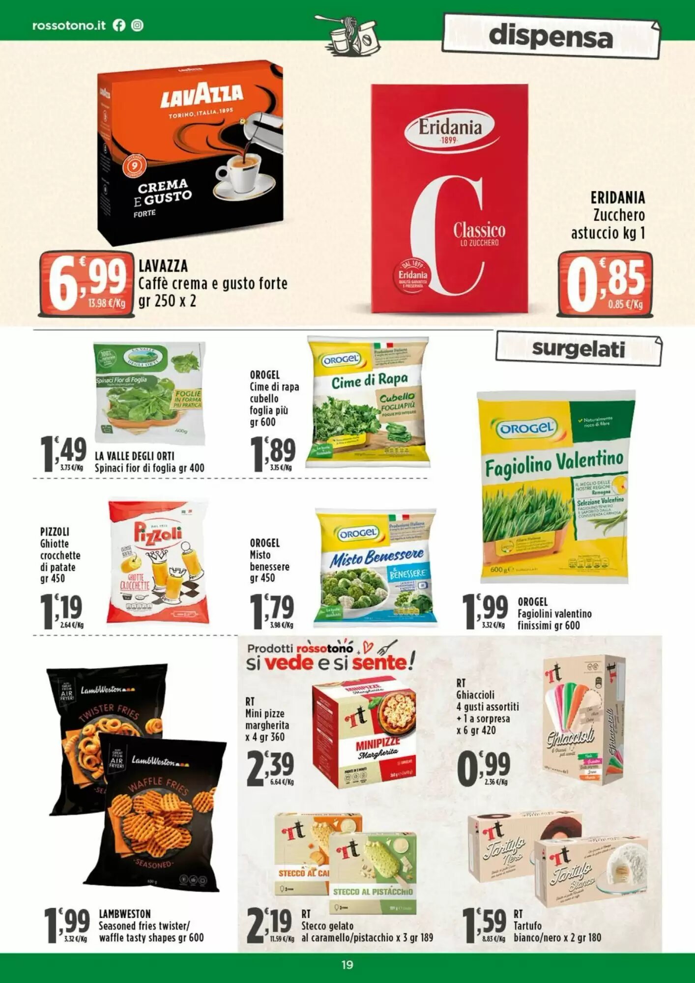 Volantino promozionale Rossotono  valide dal 29/08/2026 - Pagina 19.